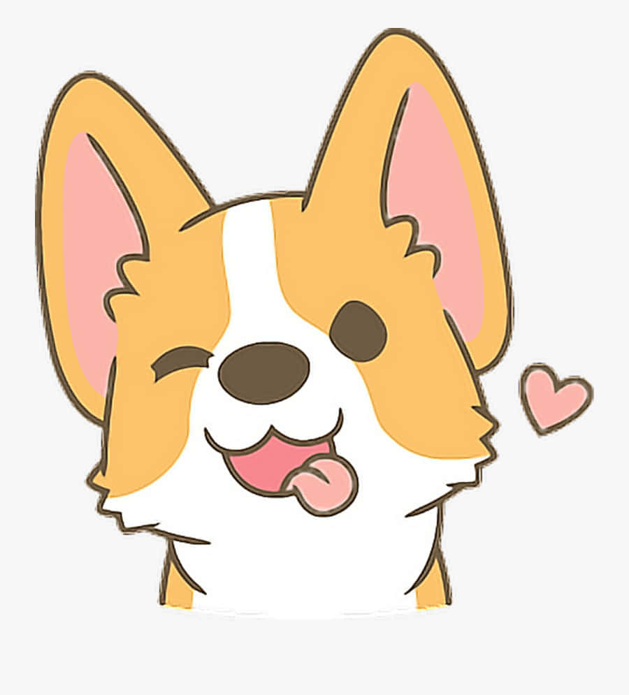 kawaii dog 900 x 995, corgi, big ears, SD Phone Wallpaper