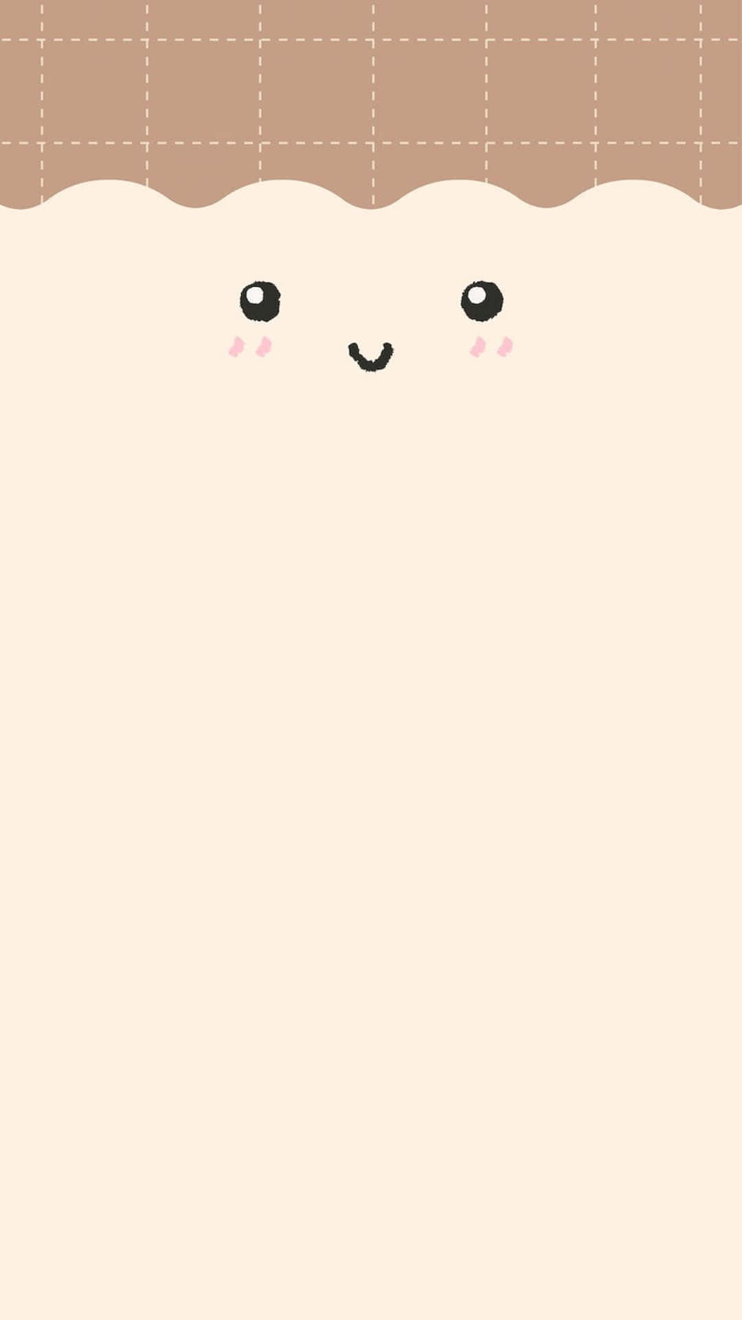 kawaii emoticon, pixelated face, rosy cheeks, Full HD Phone Wallpaper
