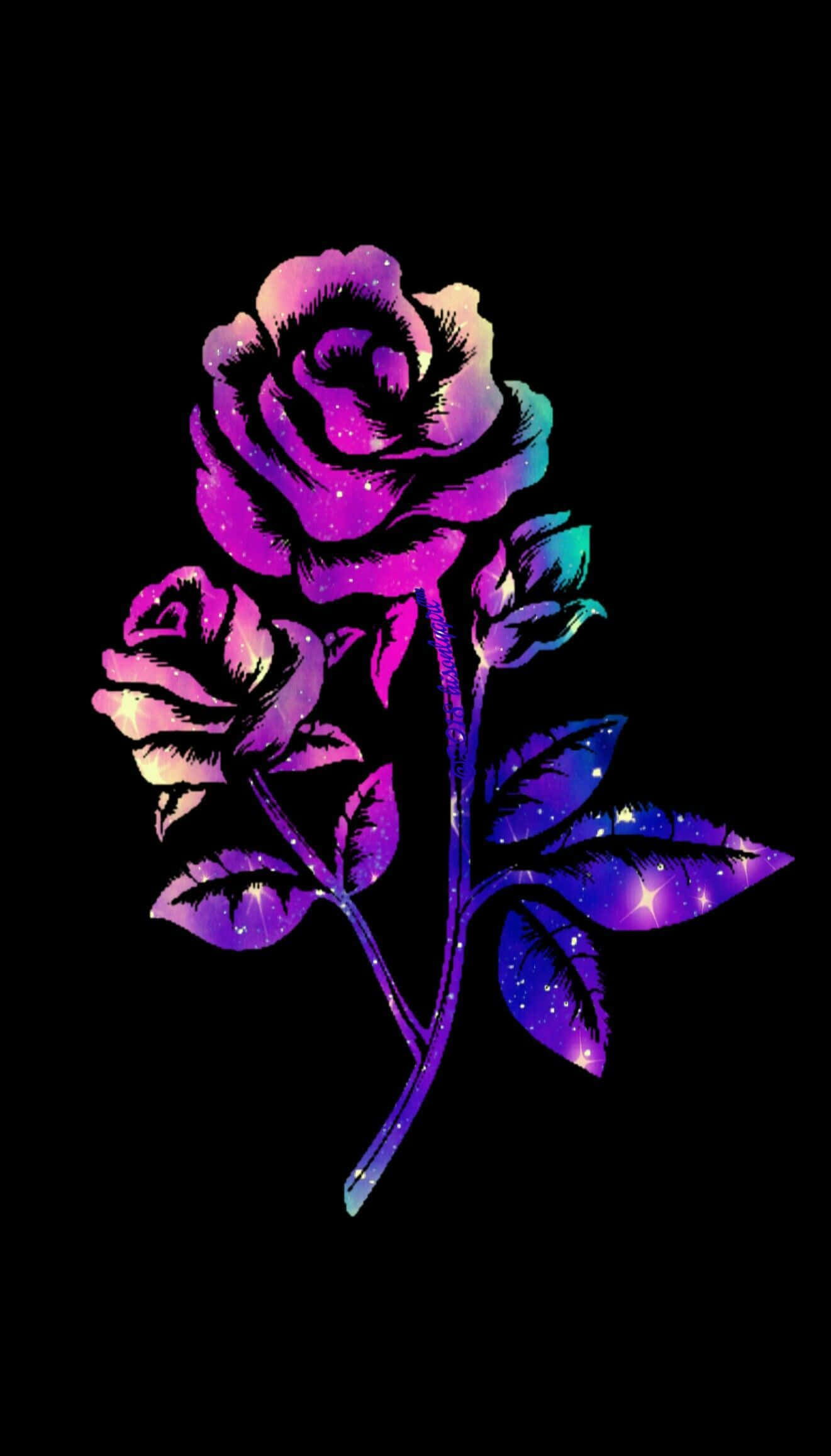 Kawaii Galaxy, cosmic rose, galaxy swirls, Full HD Phone Wallpaper
