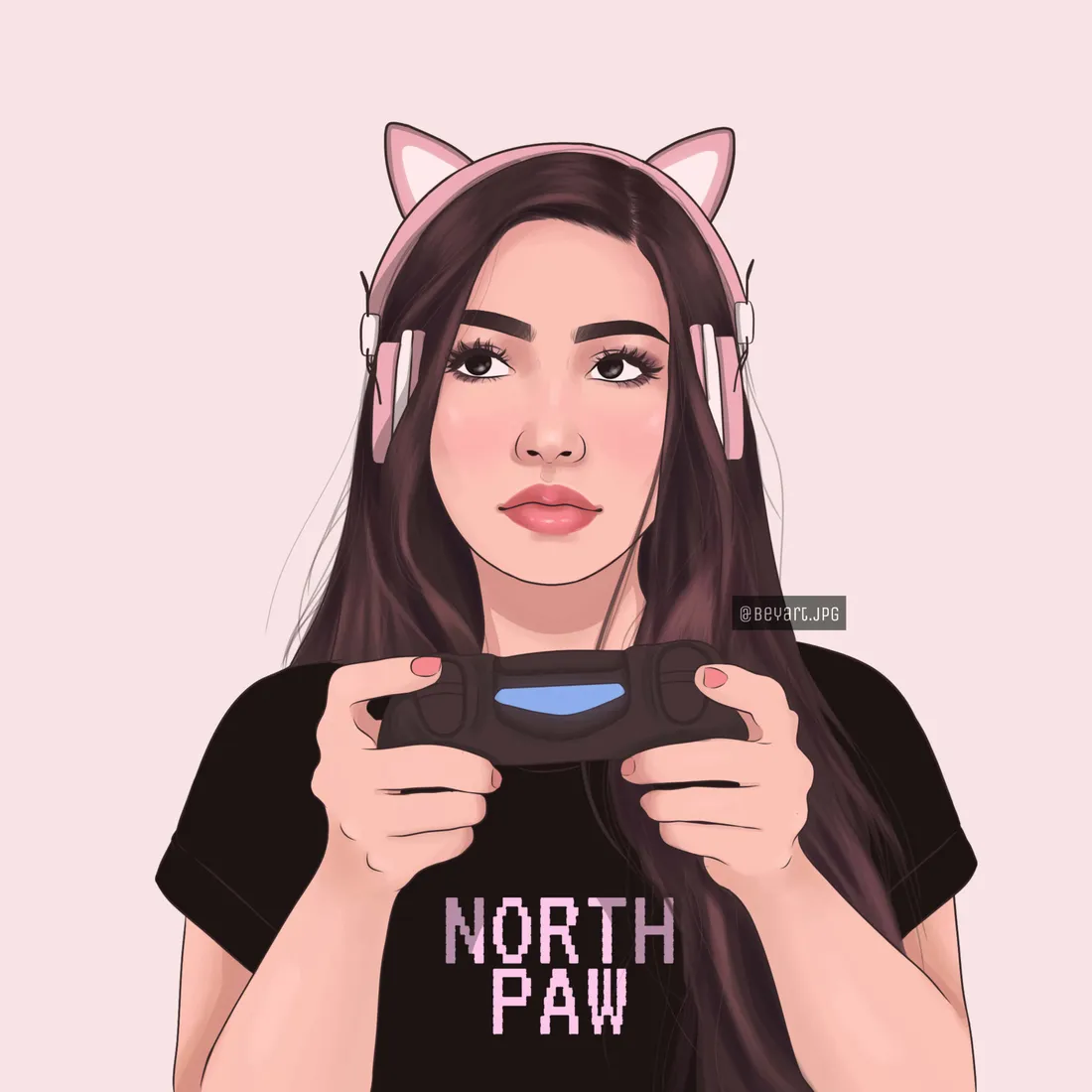 Kawaii Gaming Girl