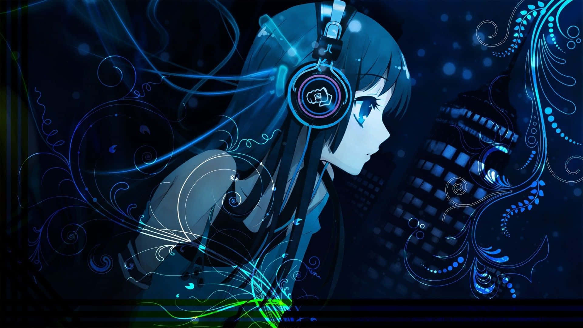 Kawaii Gaming, 1920 x 1080, anime girl, Full HD Desktop Wallpaper