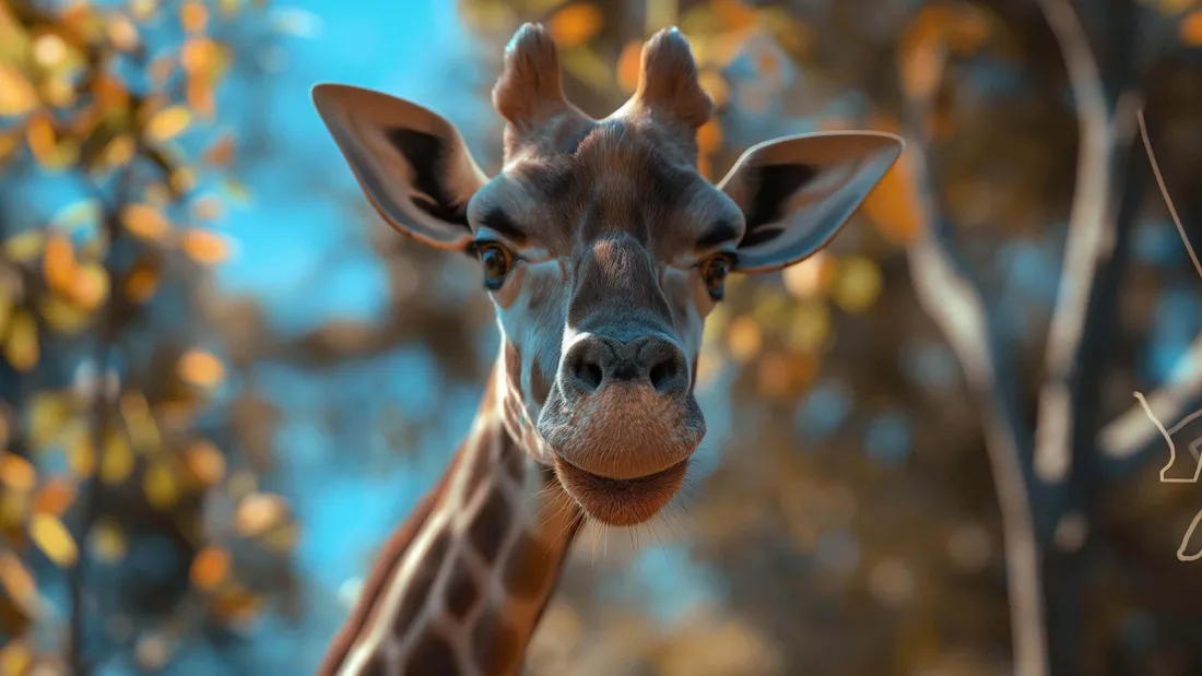 Kawaii Giraffe