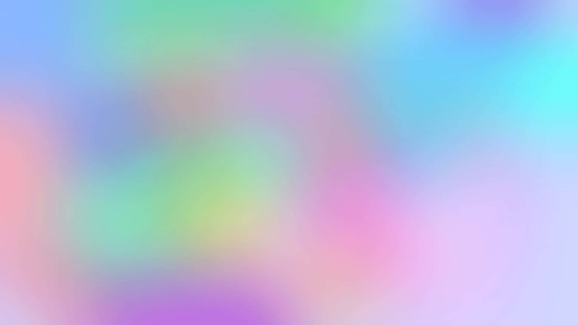 Kawaii Pastel, pastel rainbow hues, soft dreamy gradient, Full HD Desktop Wallpaper