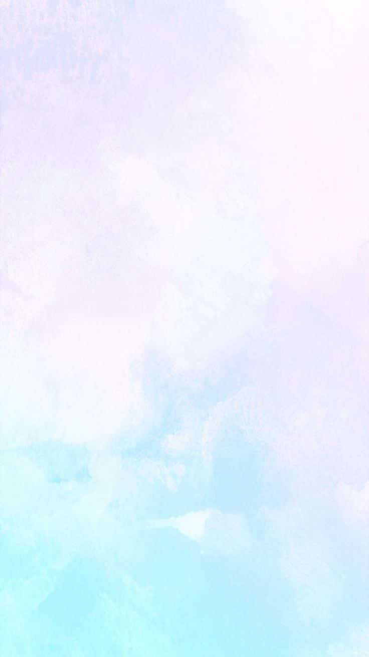 kawaii pastel, lavender pink, sky blue, HD Phone Wallpaper