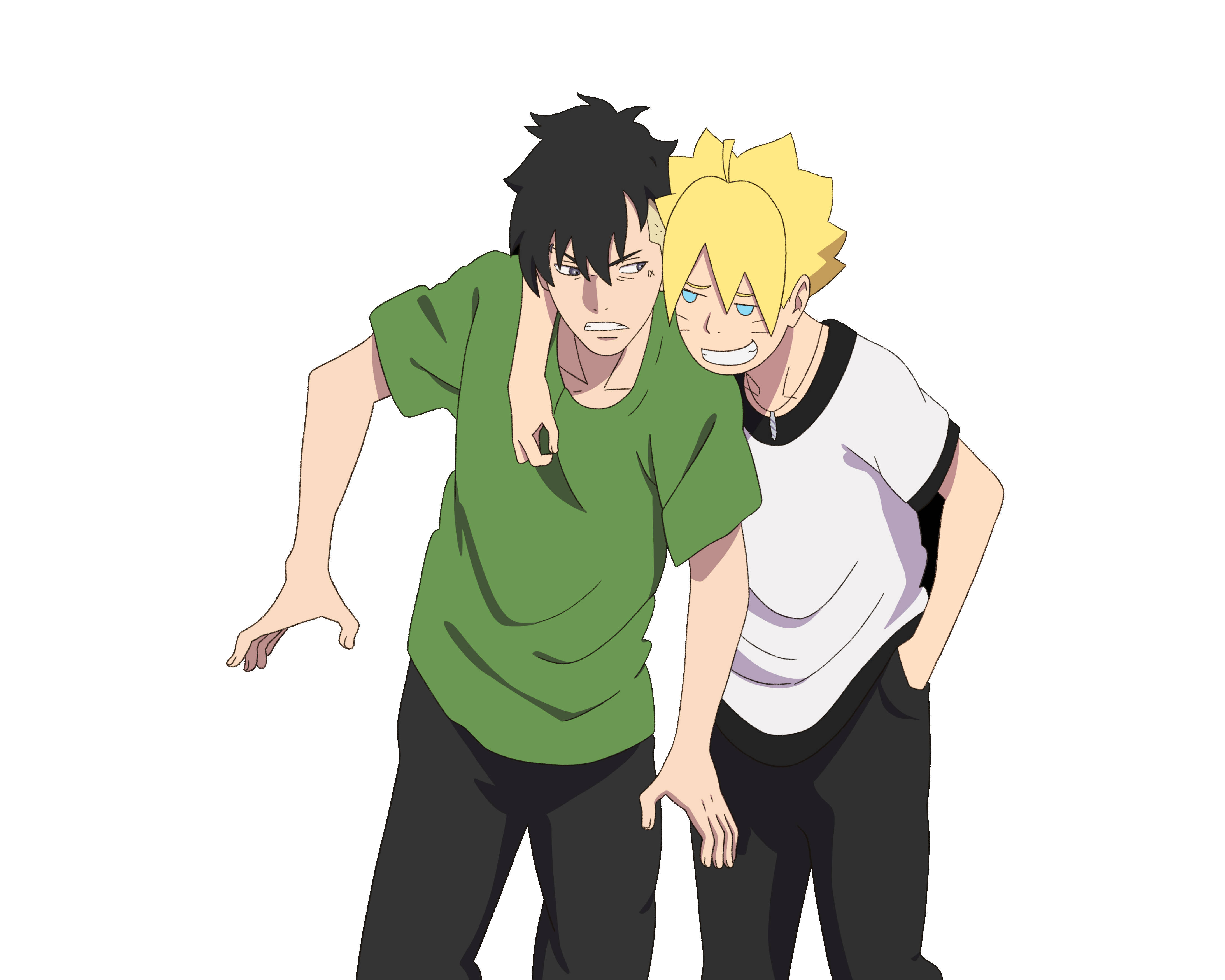 Boruto, Kawaki, black hair, 4K Desktop Wallpaper