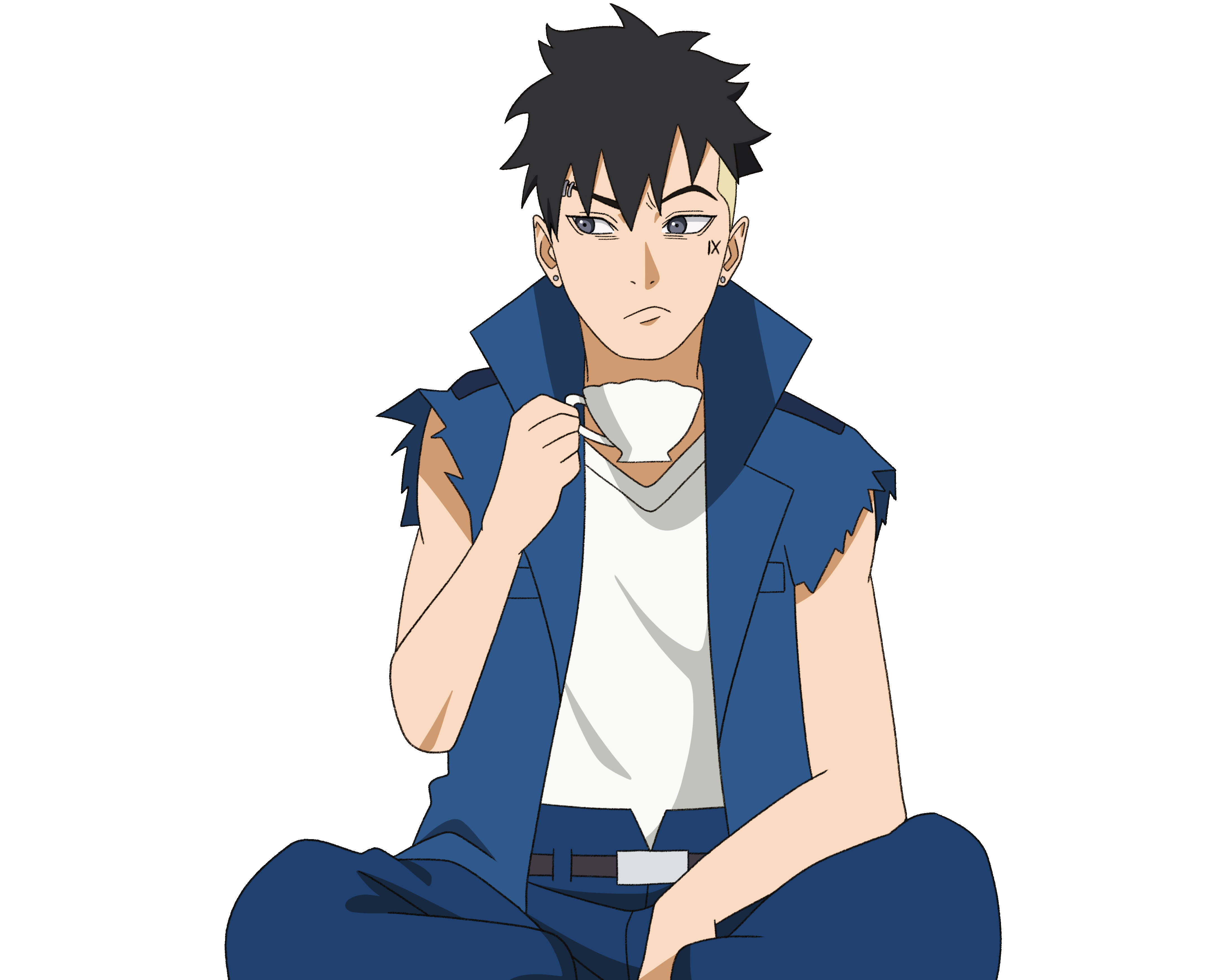 Kawaki, Boruto, spiky black hair, 4K Desktop Wallpaper