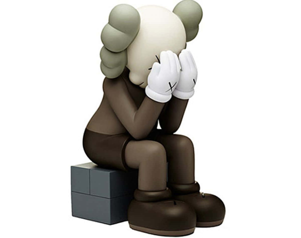 Kaws, Astro Boy, brown figure, SD Desktop Wallpaper