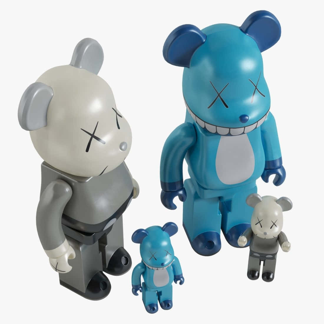 Kaws Bearbrick, X eyes, toothy grins, SD Desktop Wallpaper
