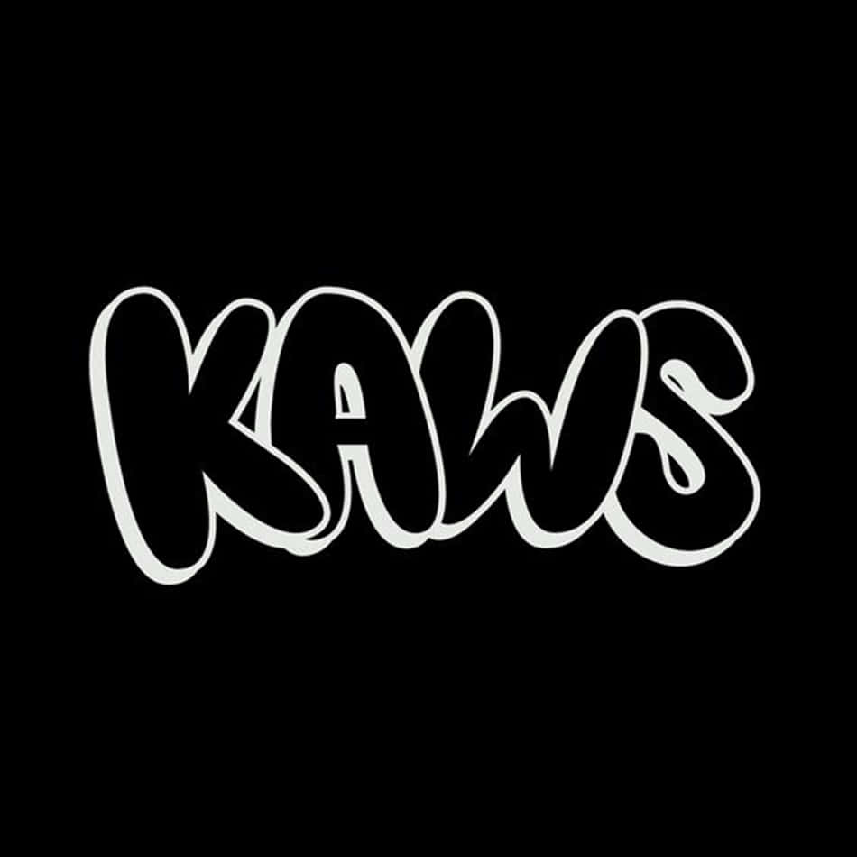 Kaws, black, white, SD Desktop Wallpaper