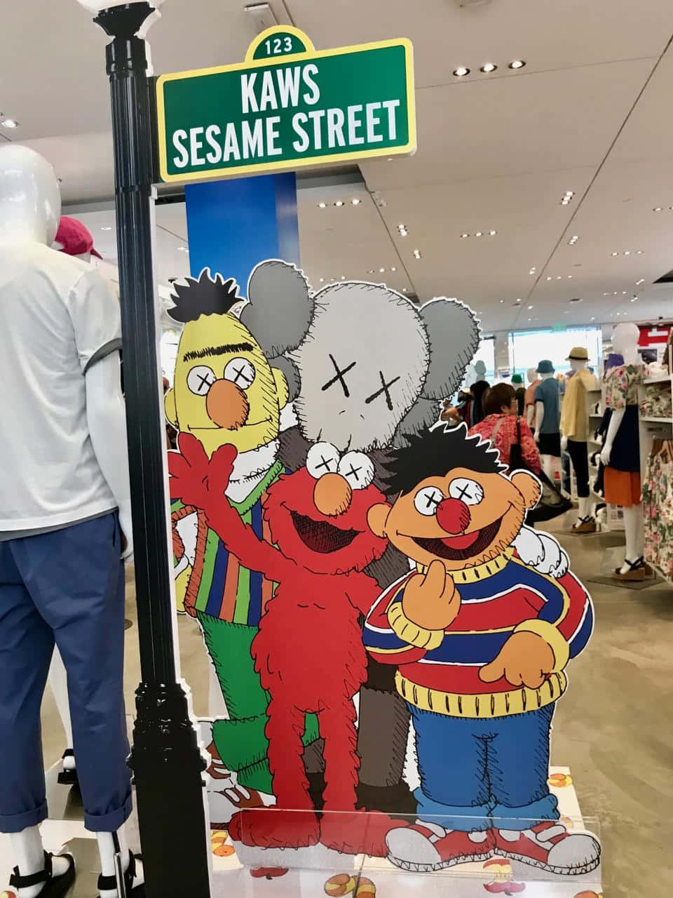 KAWS, Sesame Street, KAWS X eyes, HD Phone Wallpaper