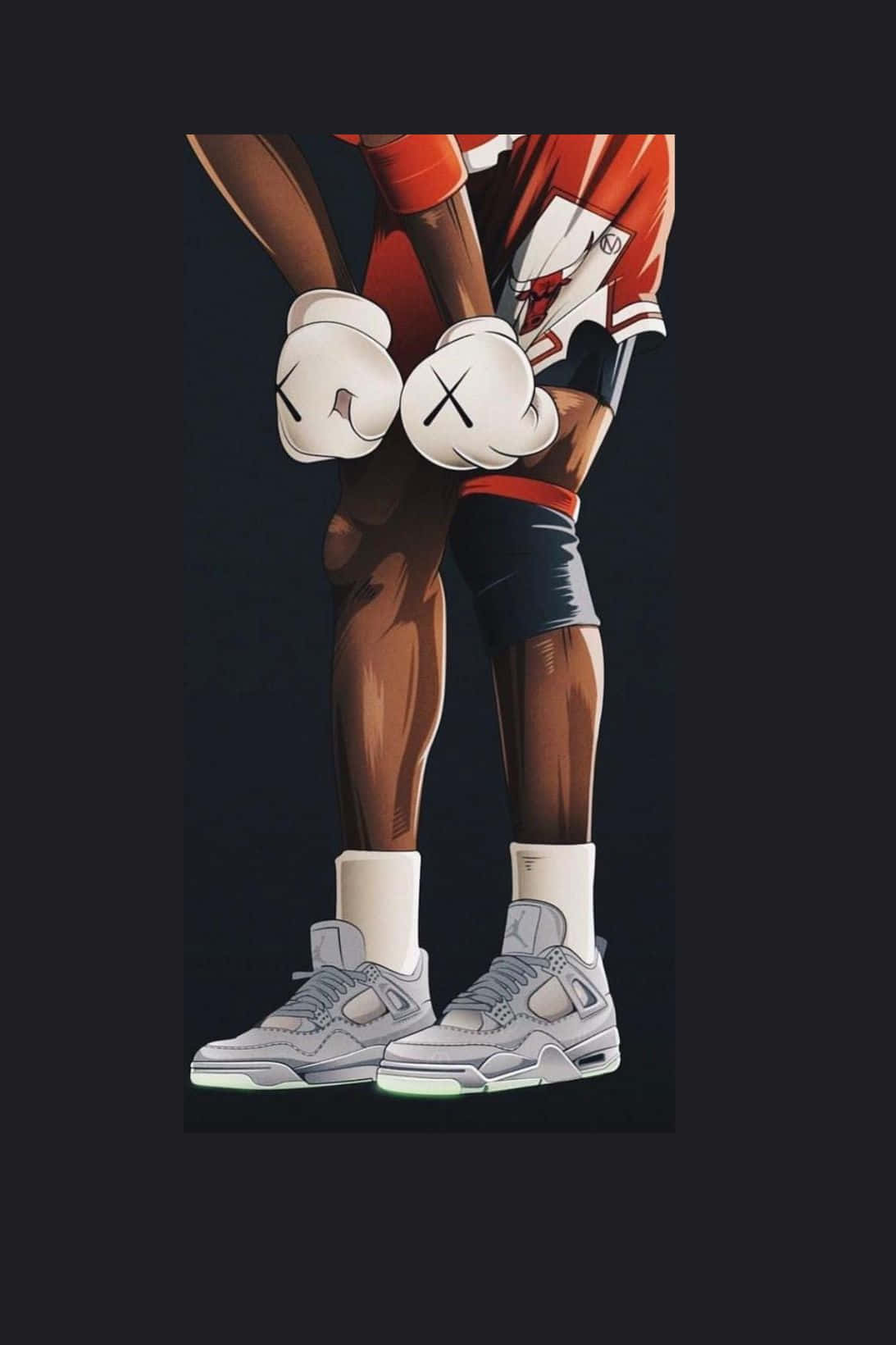 Kaws X Air Jordan, Air Jordan 1093, Air Jordan 1640, HD Phone Wallpaper