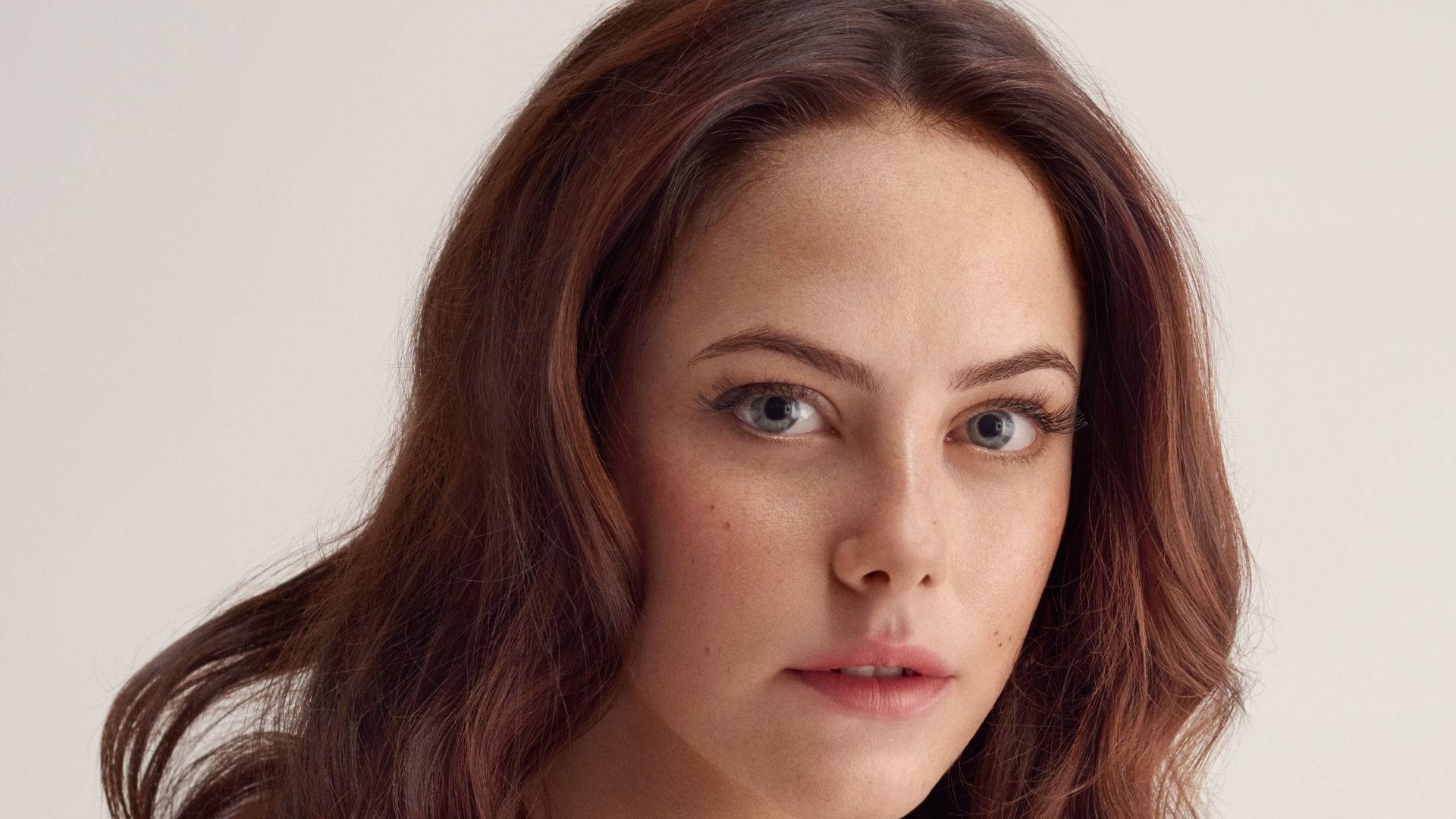 Kaya Scodelario, brown hair, blue eyes, Full HD Desktop Wallpaper