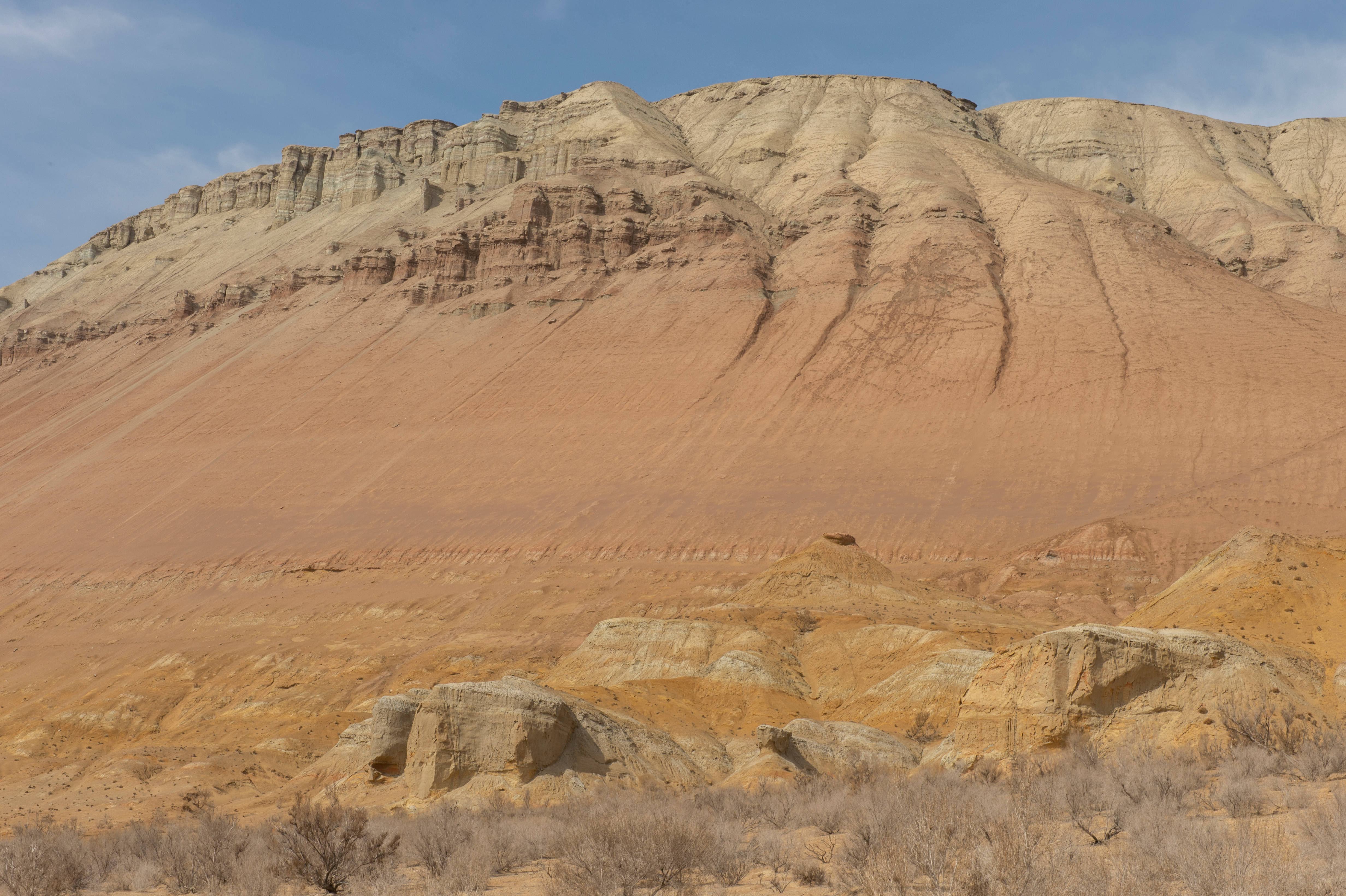 canyon, Kazakhstan, red ochre cliffs, 4K Desktop Wallpaper