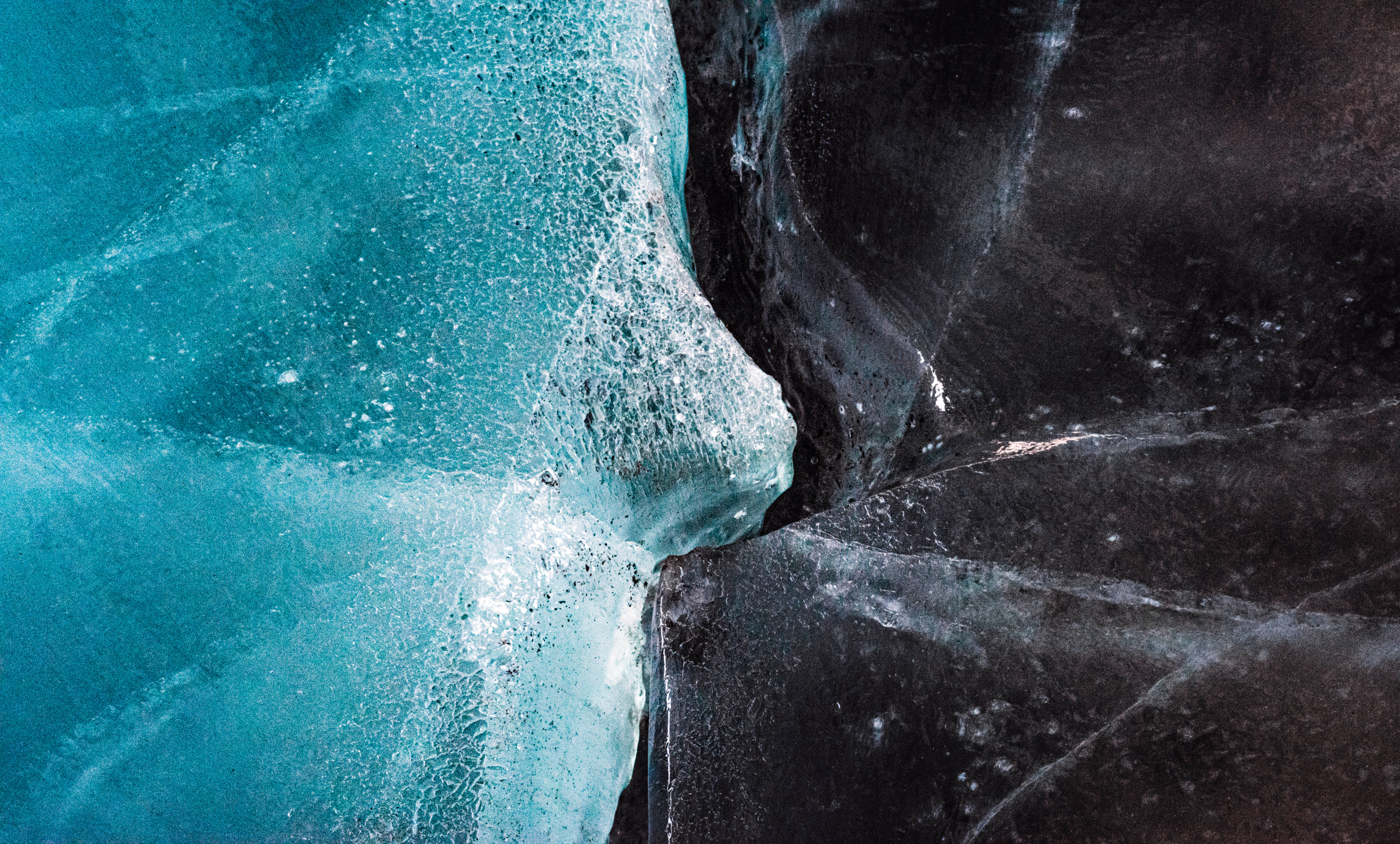 Kazakhstan, turquoise, cracked ice, 8K Desktop Wallpaper
