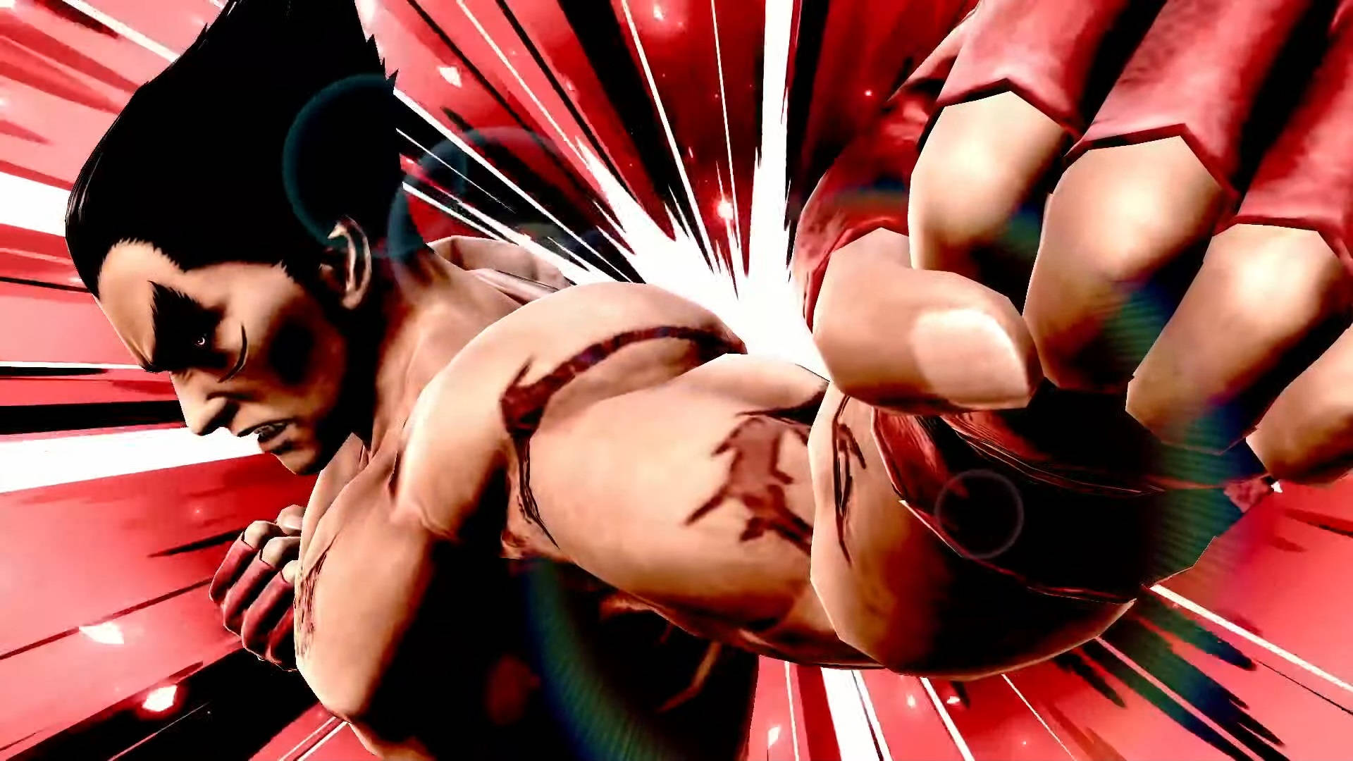 Kazuya Mishima, 3D, punching stance, Full HD Desktop Wallpaper