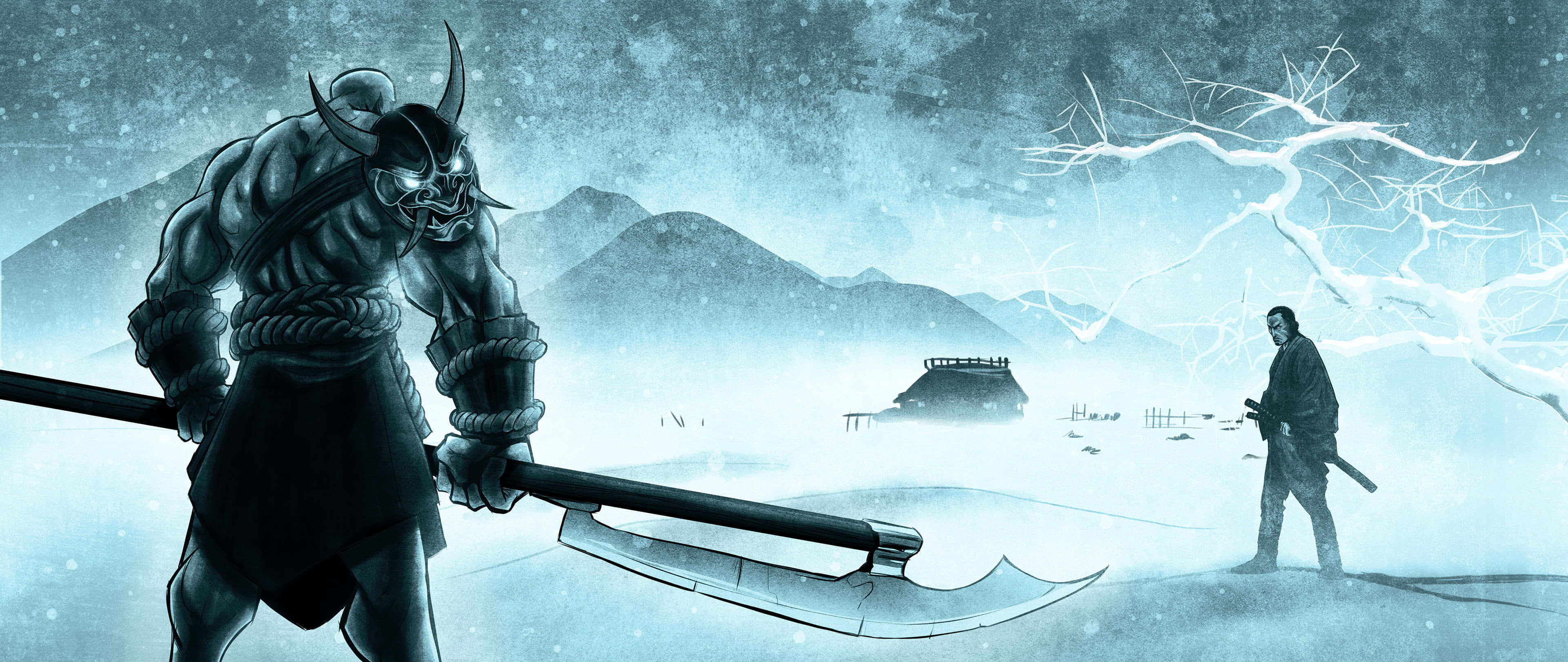 47 Ronin, Keanu Reeves, samurai, 4K Desktop Wallpaper