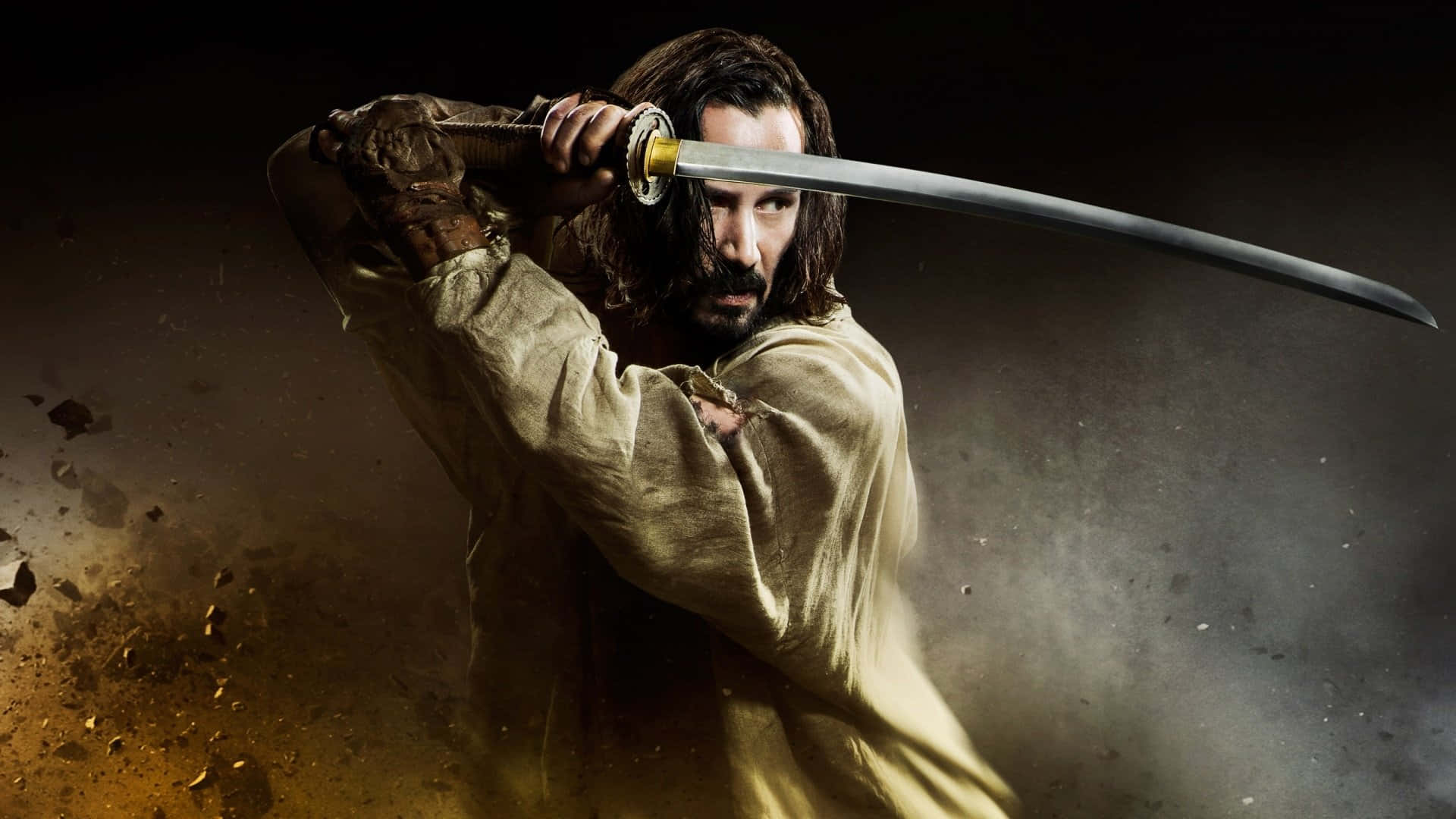 47 Ronin, Keanu Reeves, katana, Full HD Desktop Wallpaper