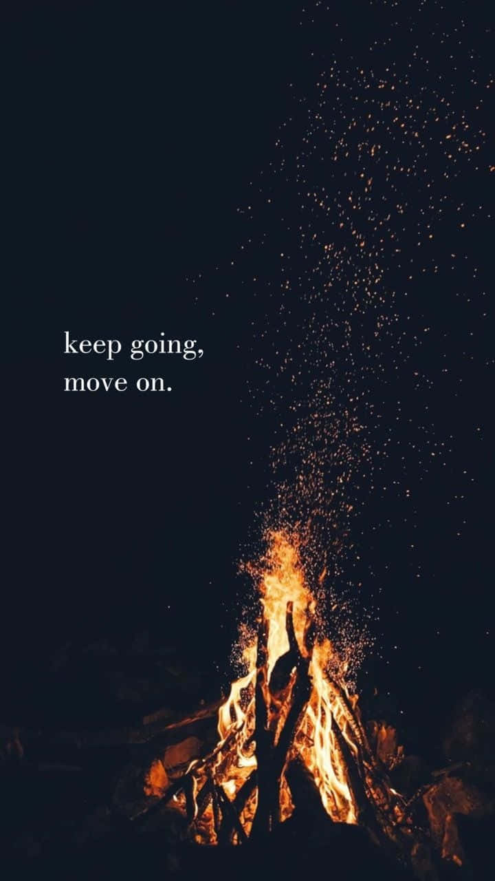 campfire, night, dark sky, HD Phone Wallpaper
