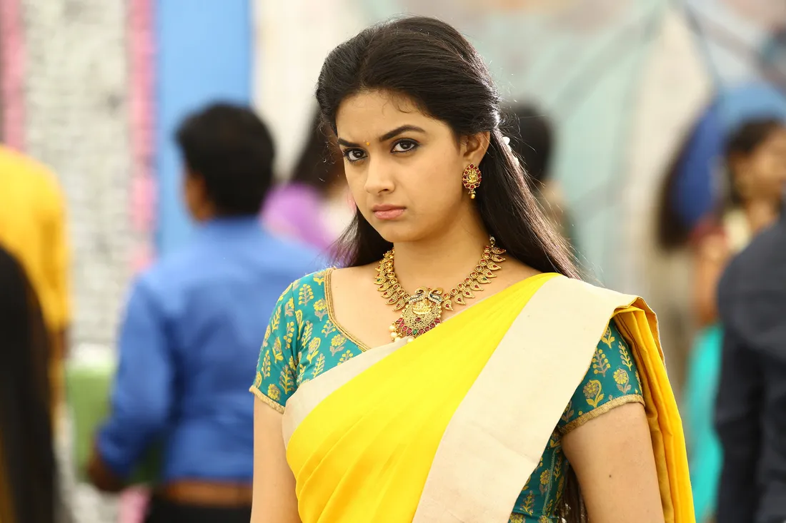 Keerthi Suresh Saree