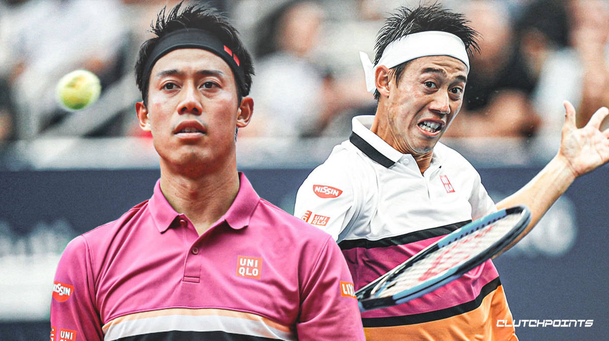 Kei Nishikori, tennis, match, SD Desktop Wallpaper