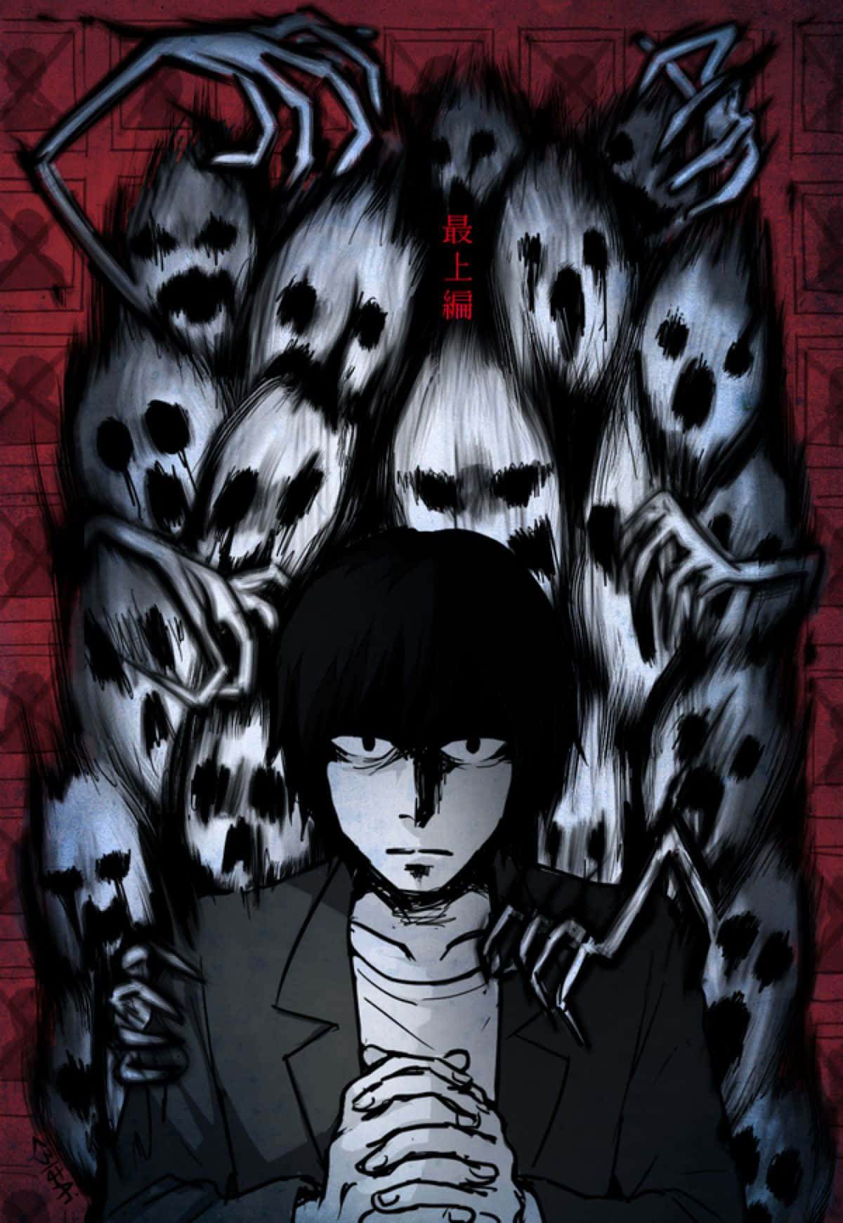 Keiji Mogami, black hair, pale face, HD Phone Wallpaper