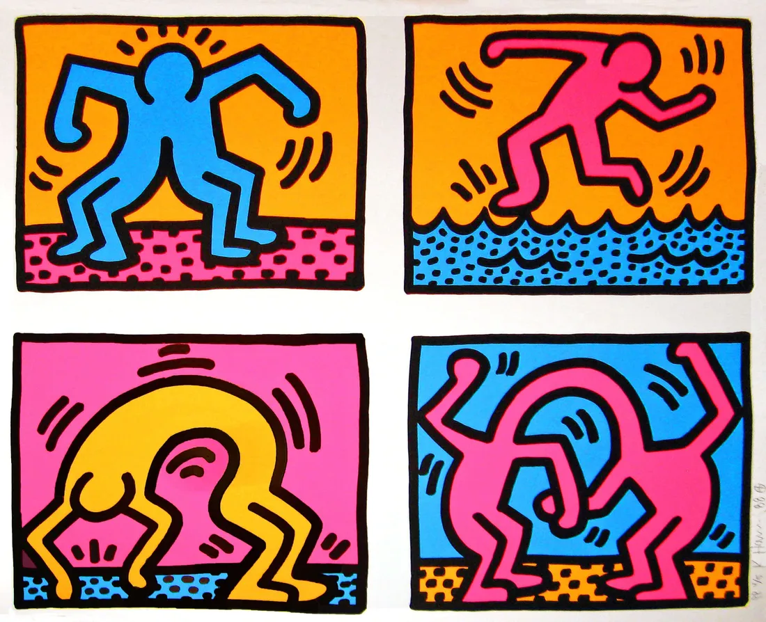 Keith Haring Desktop