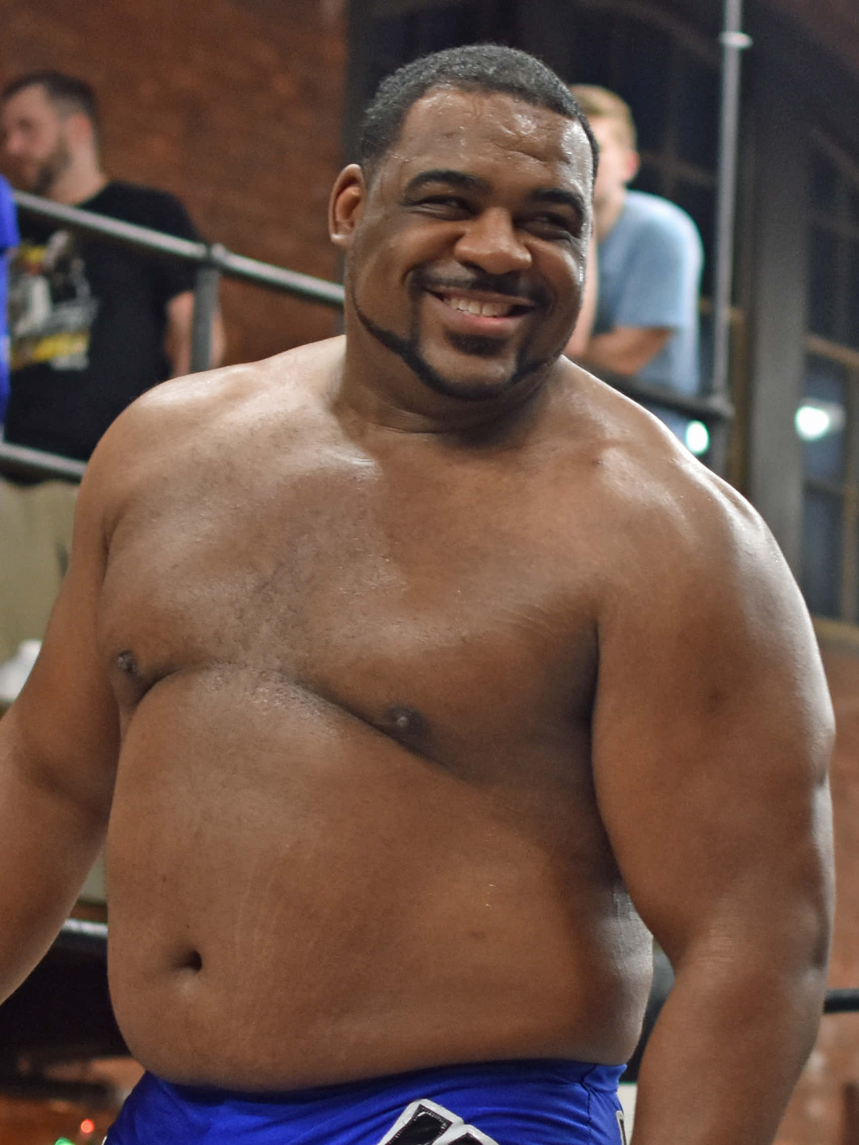 Keith Lee, 2018 wrestling match, wrestling ring, Full HD Phone Wallpaper