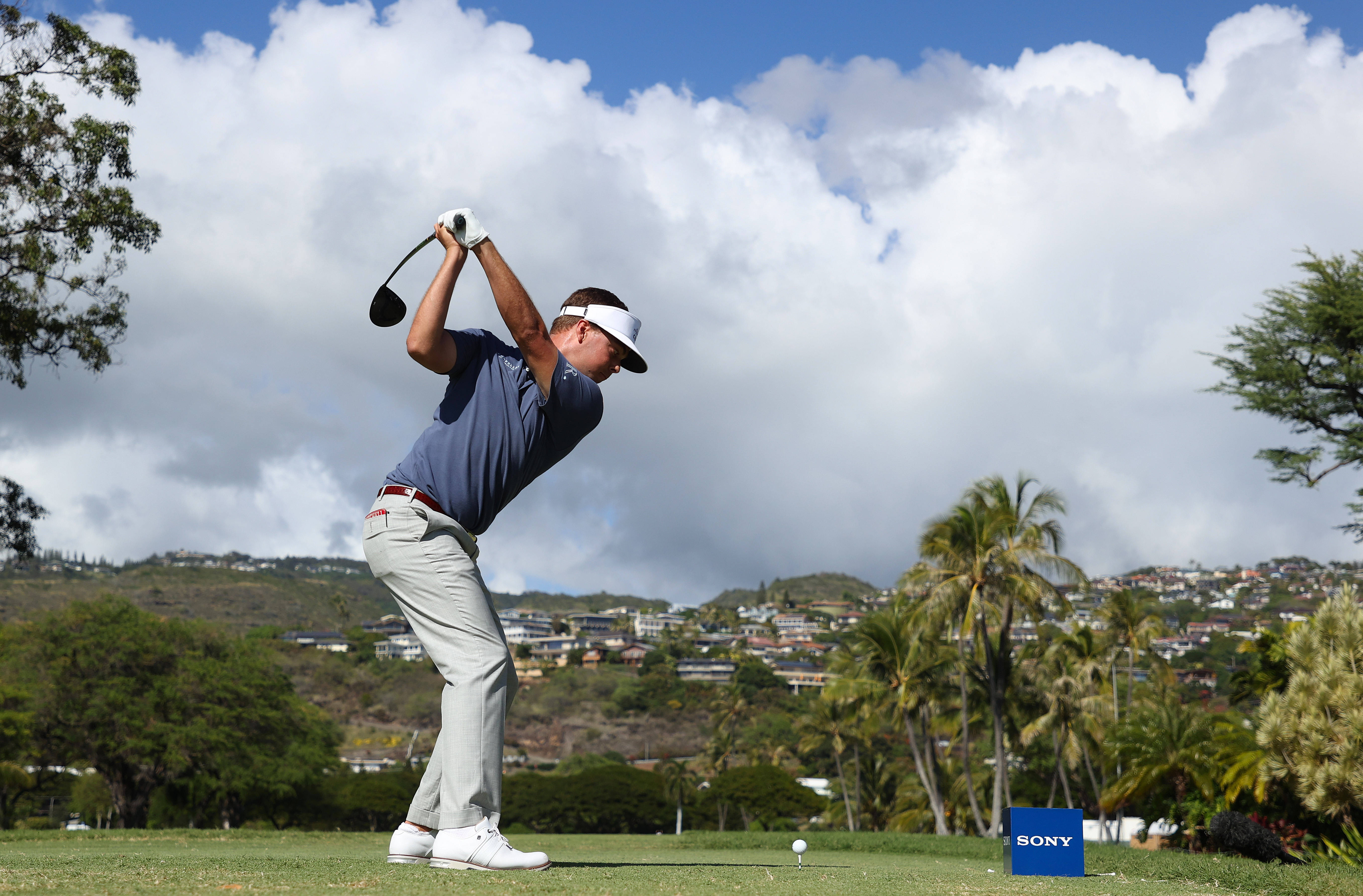 Keith Mitchell, golfer, lush green course, 5K Desktop Wallpaper