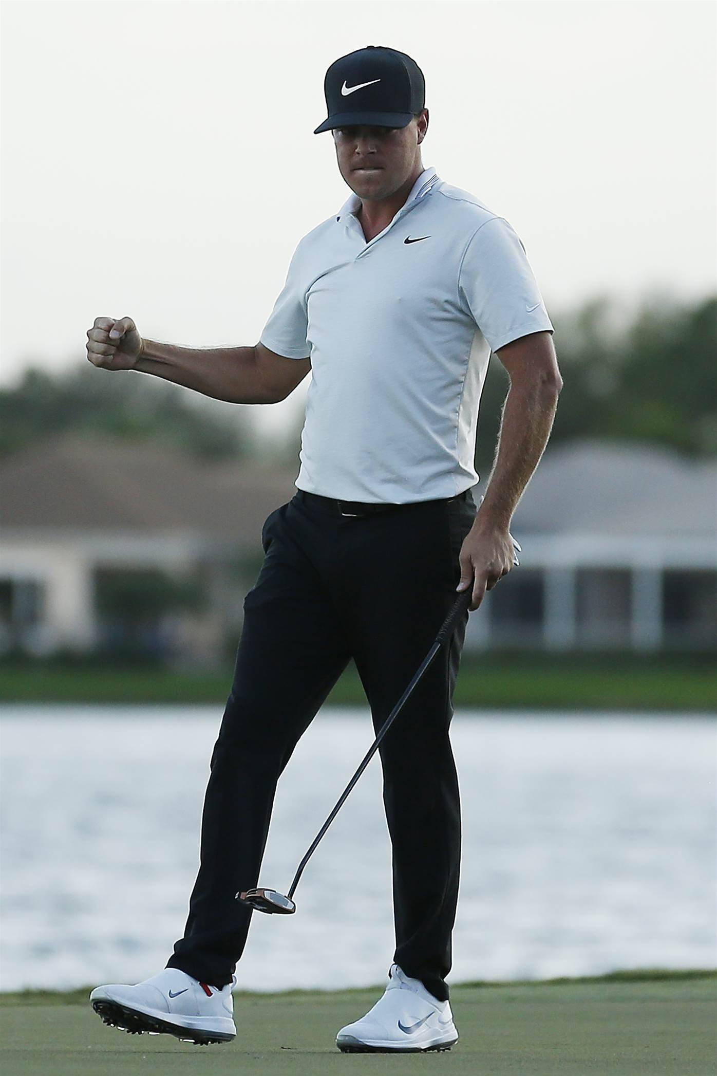 Keith Mitchell, white polo, green, Full HD Phone Wallpaper