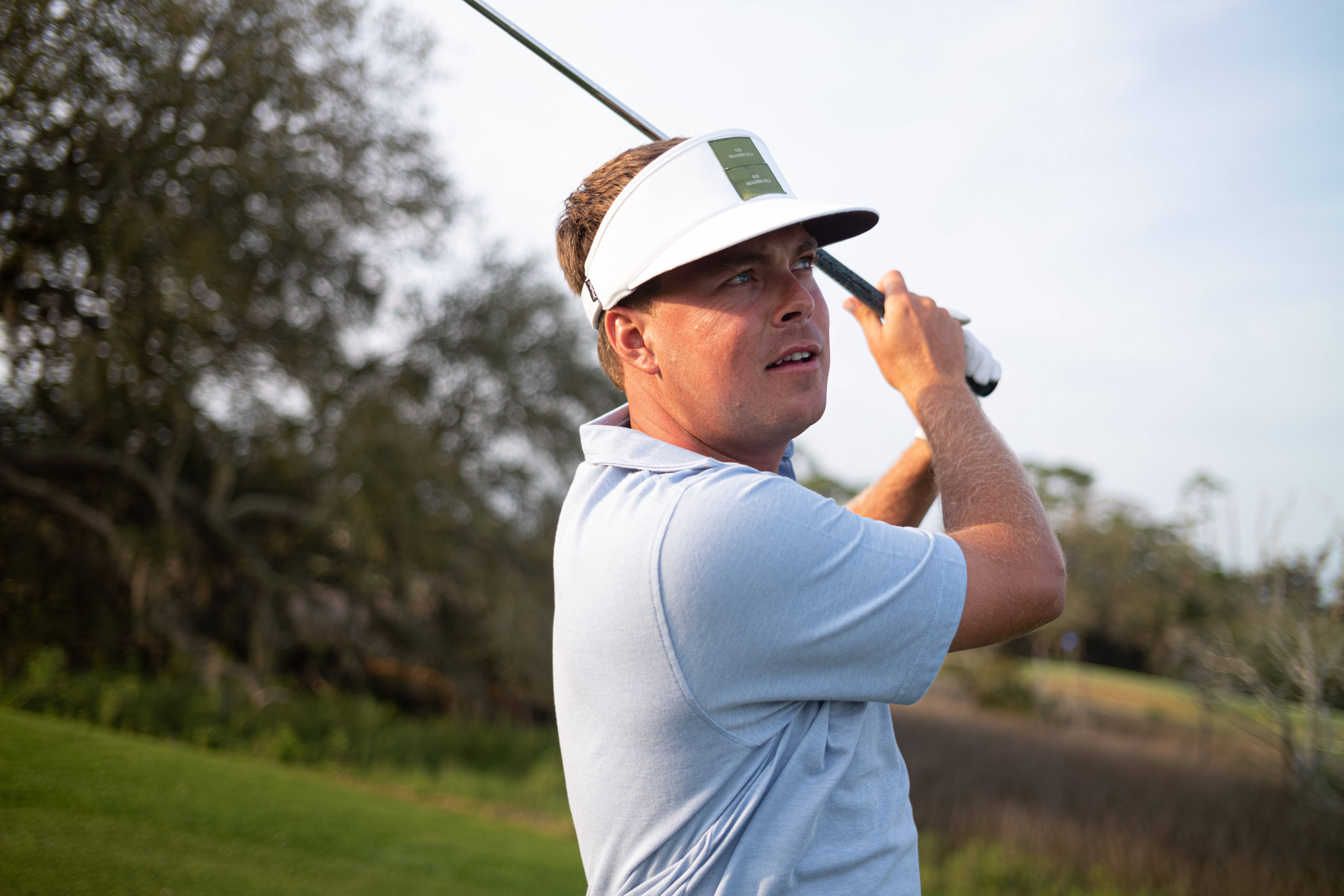 Keith Mitchell, all white, golfer, 5K Desktop Wallpaper