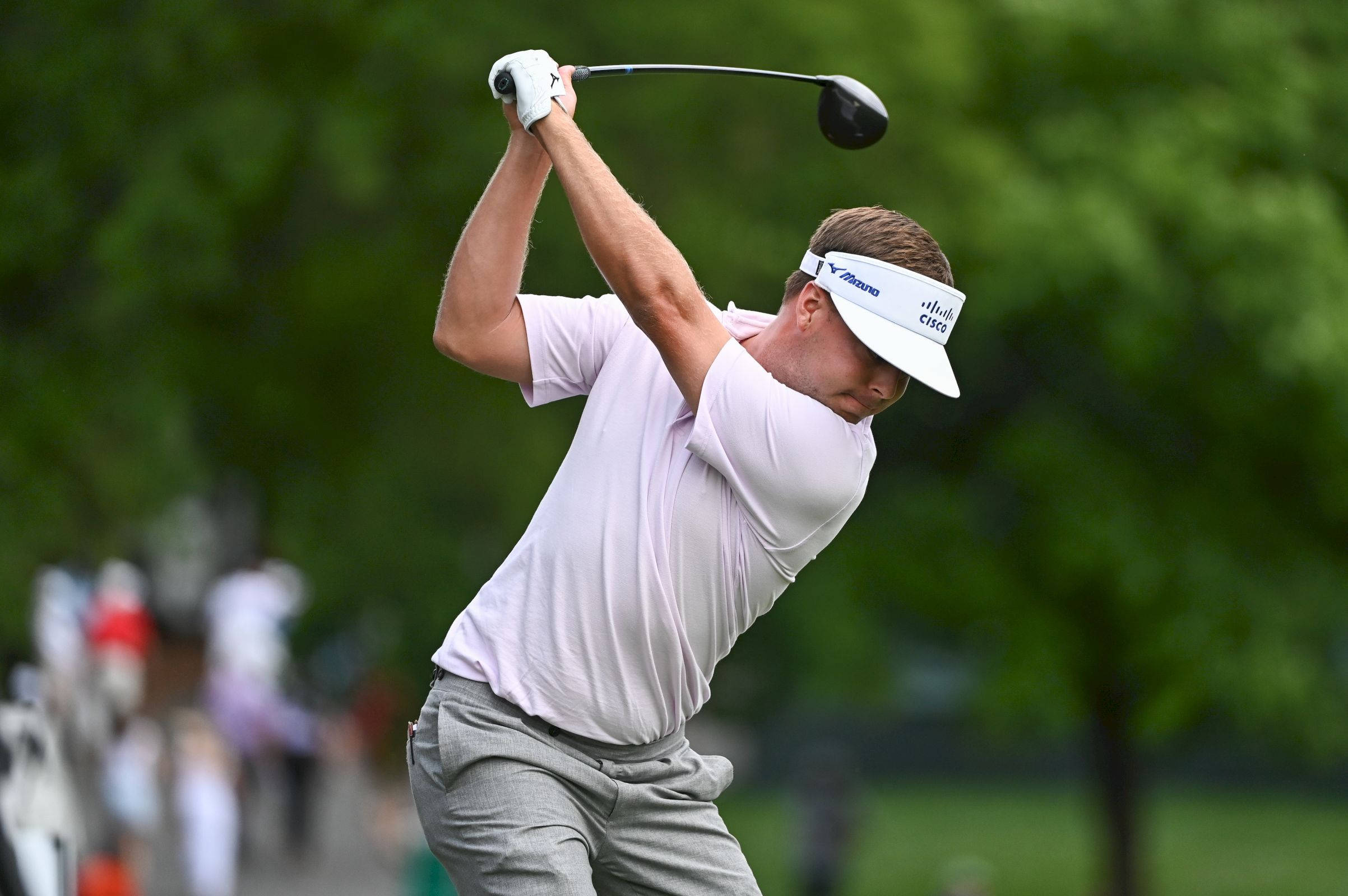 Keith Mitchell, golf ball, driver, Full HD Desktop Wallpaper