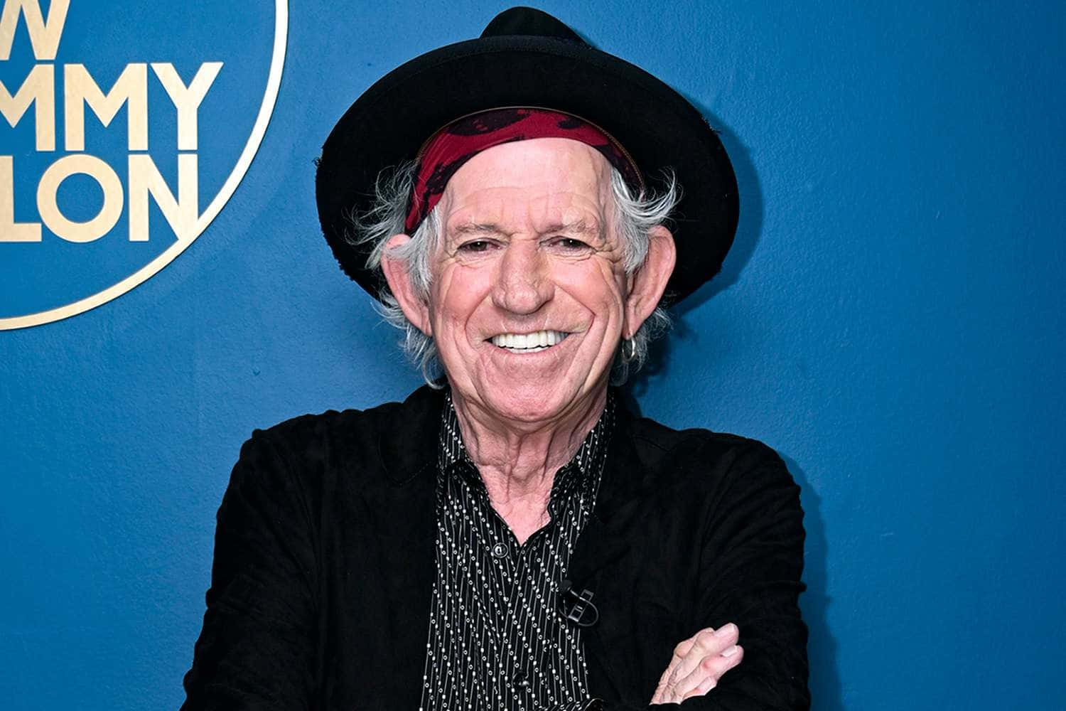Keith Richards, black hat, red bandana, HD Desktop Wallpaper