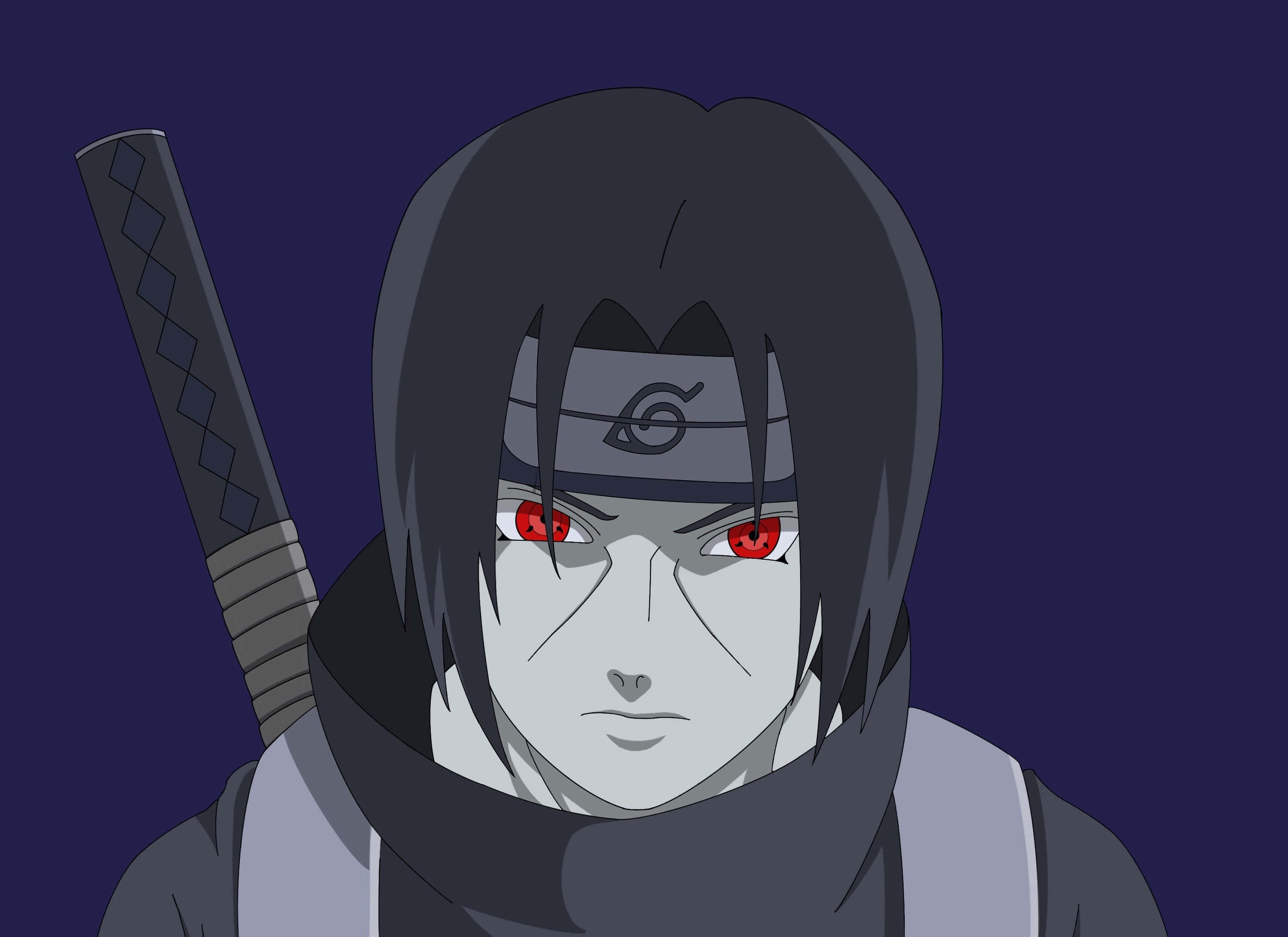 Kekkei Genkai 3002, 2185, red eyes, 2K Desktop Wallpaper