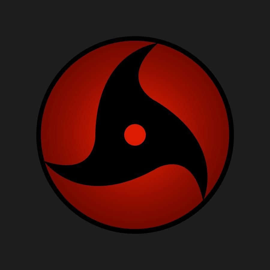 Kekkei Genkai, red circular emblem, black three-pronged symbol, SD Desktop Wallpaper