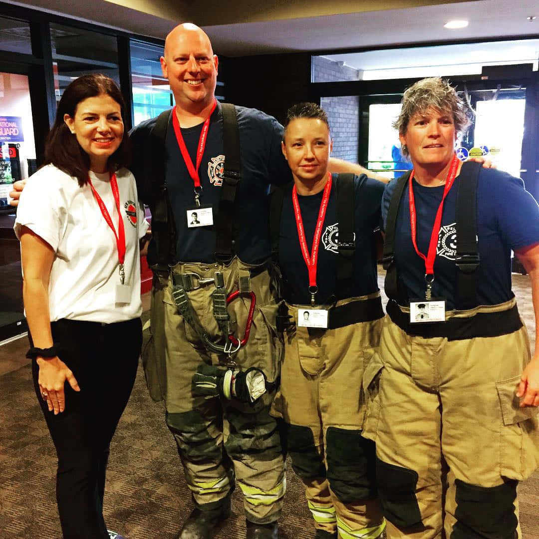 Kelly Ayotte, firefighters, uniforms, SD Desktop Wallpaper