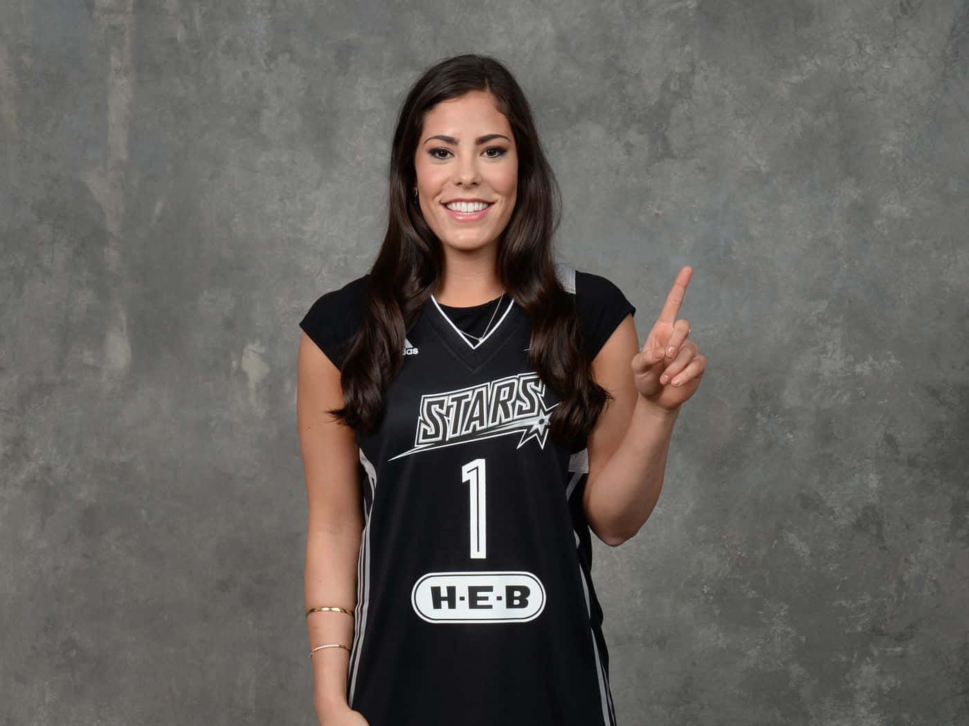 Kelsey Plum, black basketball jersey, number one, HD Desktop Wallpaper
