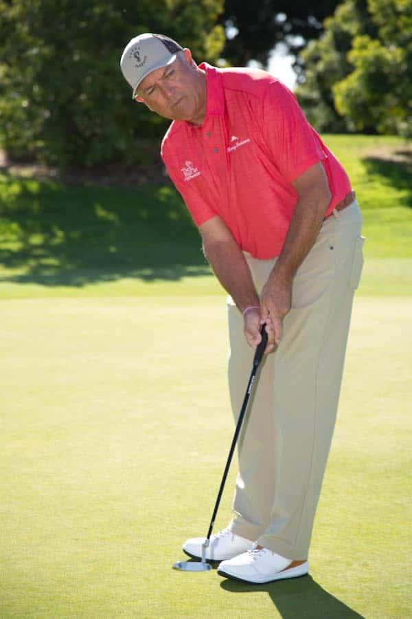 Ken Duke, red shirt, sunlit green, SD Phone Wallpaper
