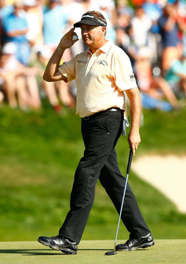 Ken Duke, beige polo, black pants, SD Phone Wallpaper