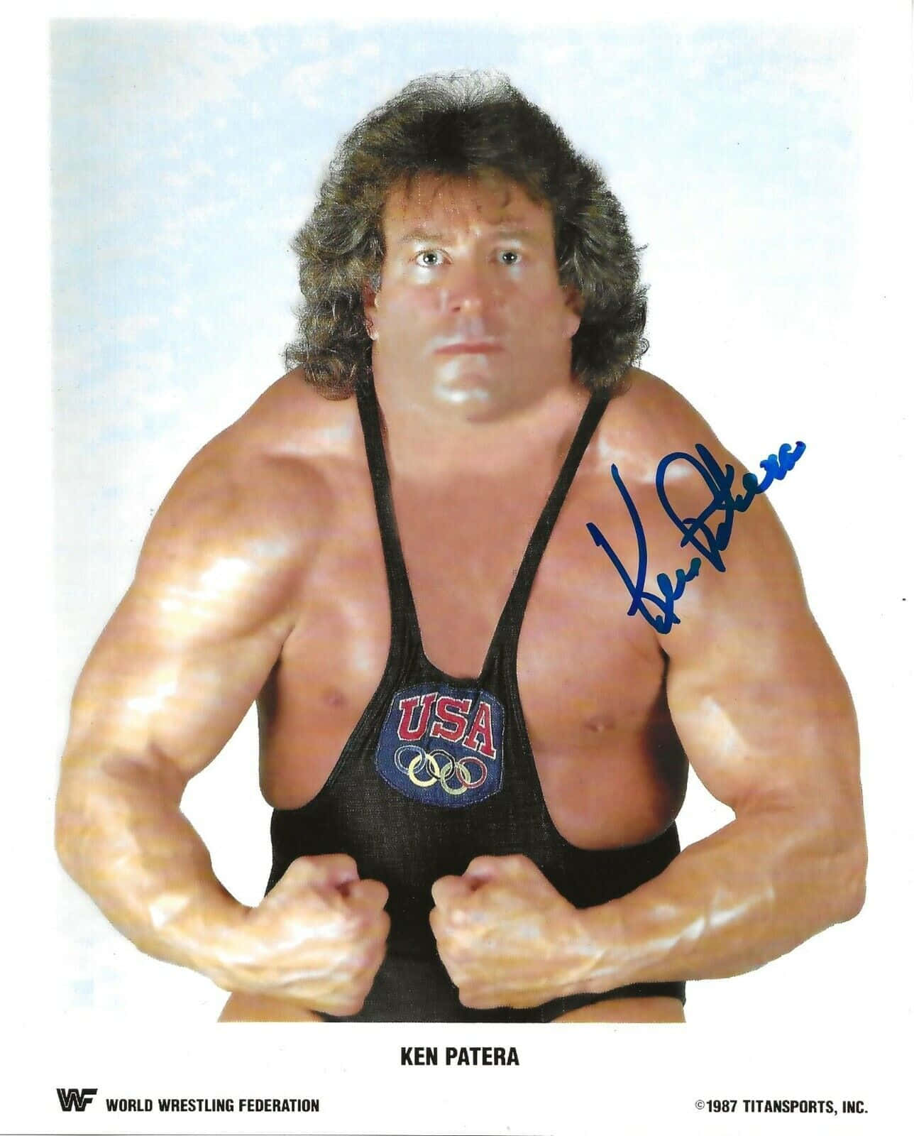 Ken Patera, black USA singlet, plain studio background, HD Phone Wallpaper