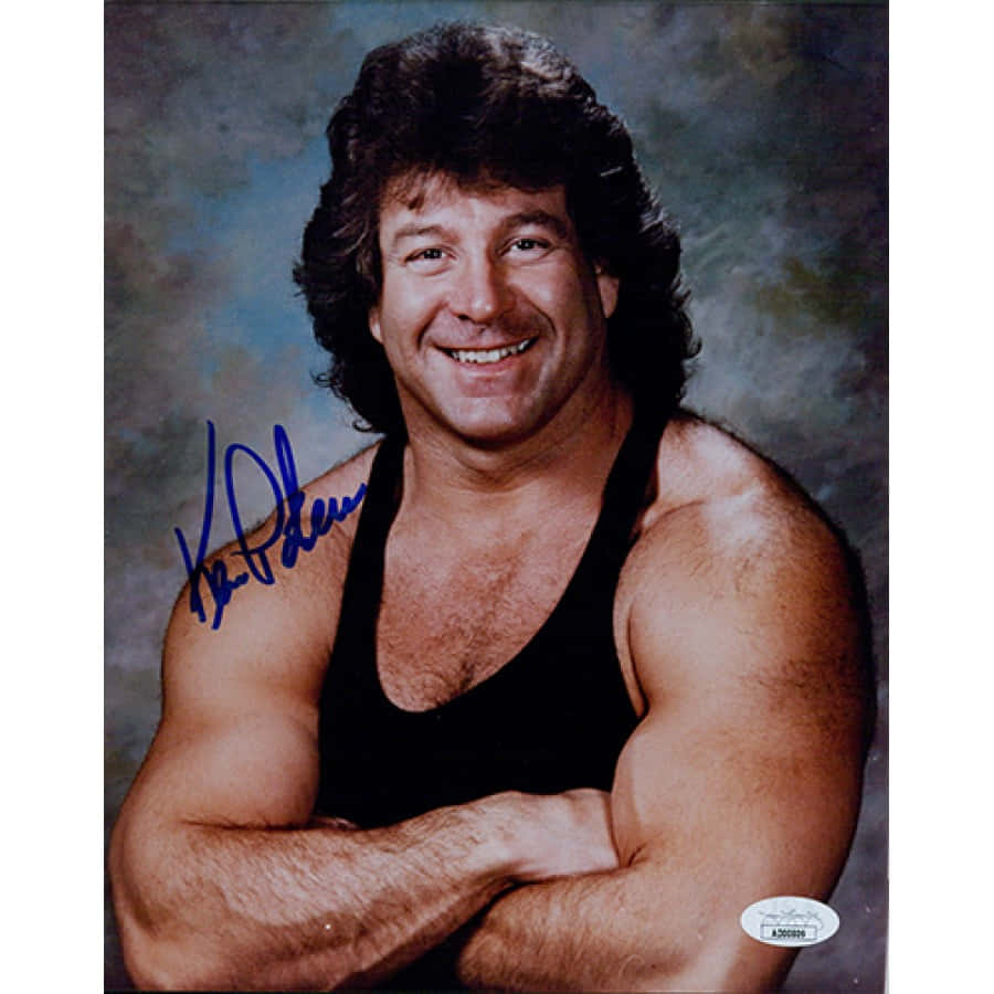 Ken Patera, black tank top, curly hair, SD Desktop Wallpaper