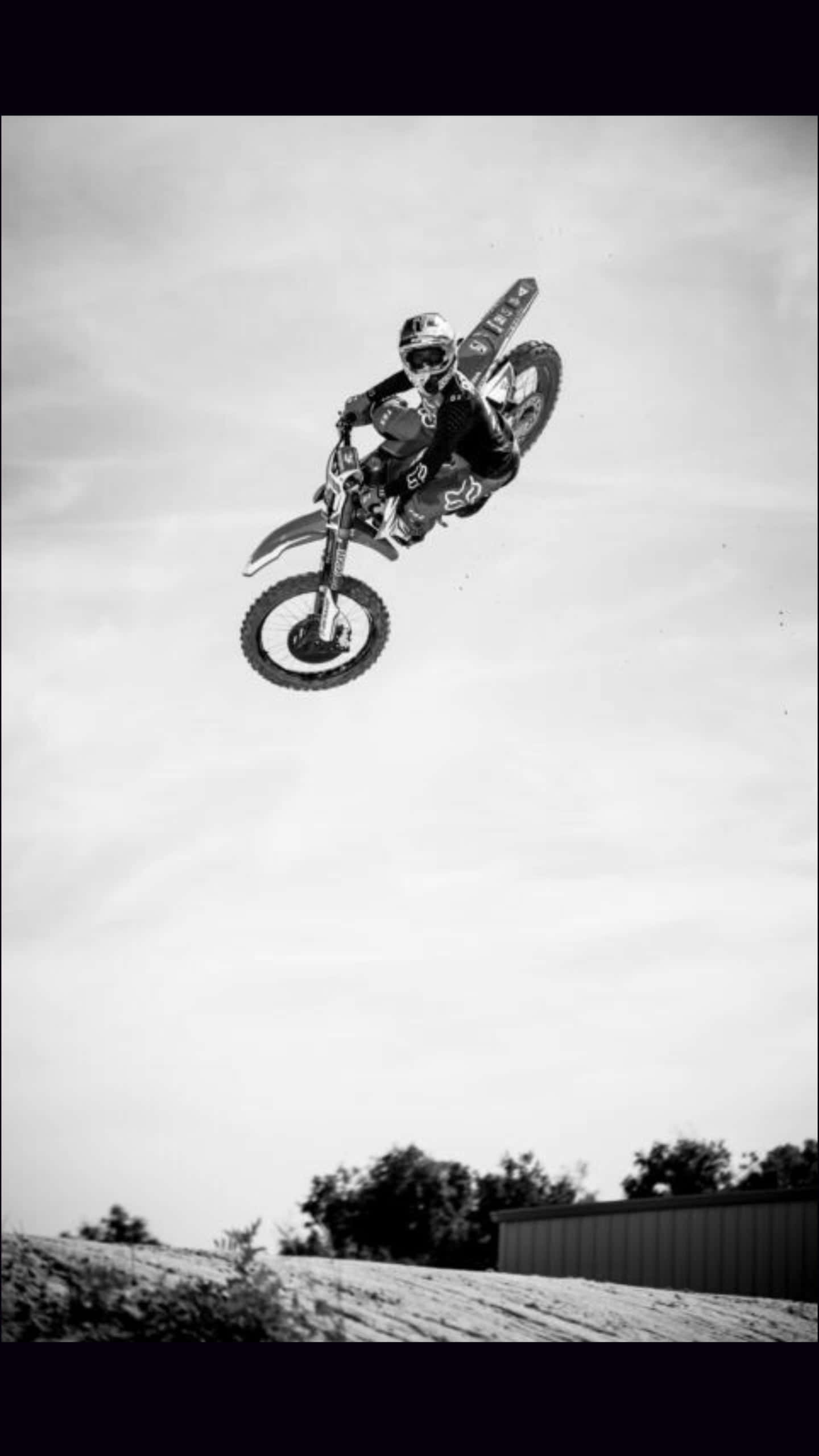 Ken Roczen, dirt bike, cloudy sky, 2K Phone Wallpaper