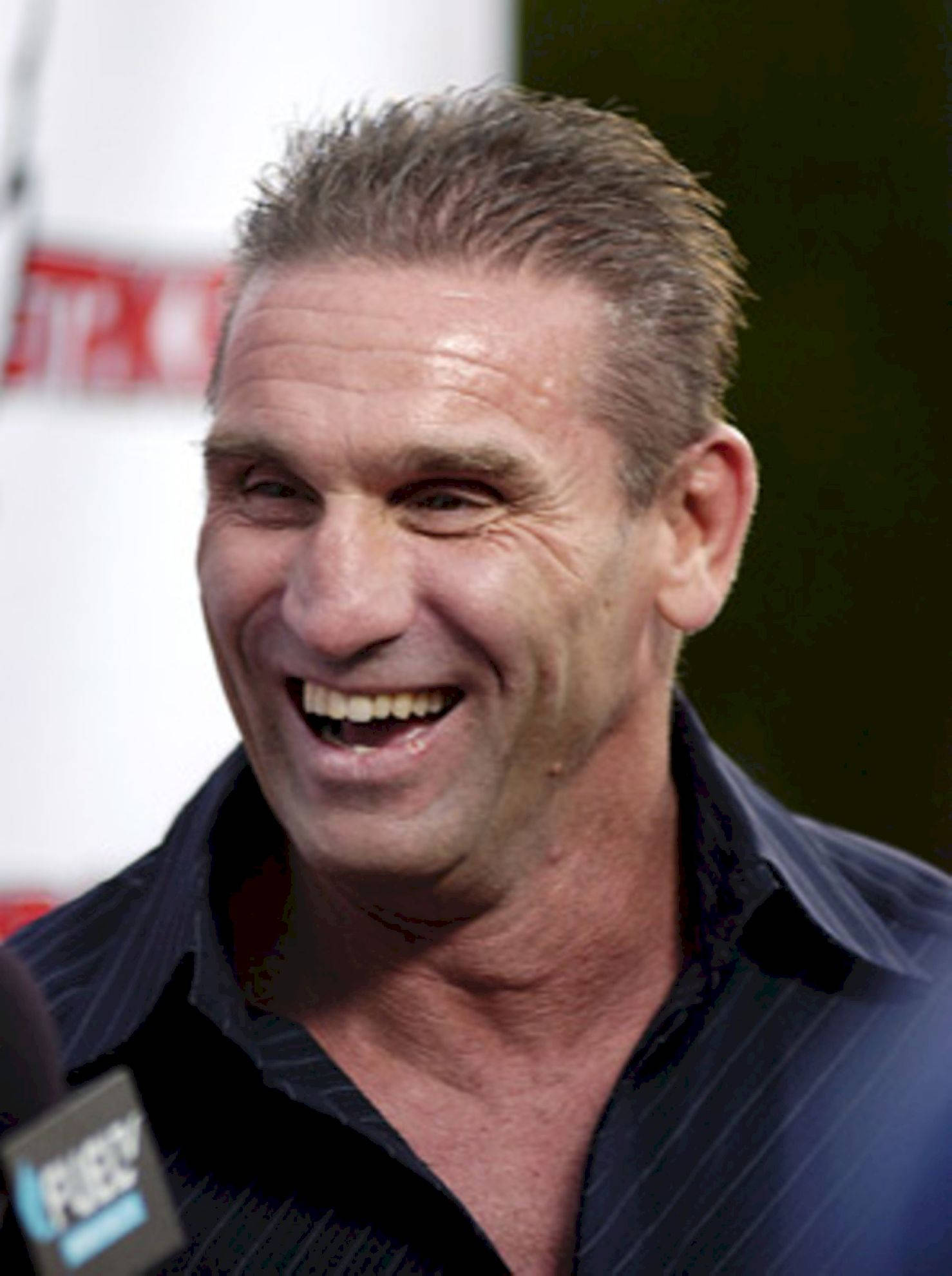 Ken Shamrock, happy smile, middle-aged man, Full HD Phone Wallpaper