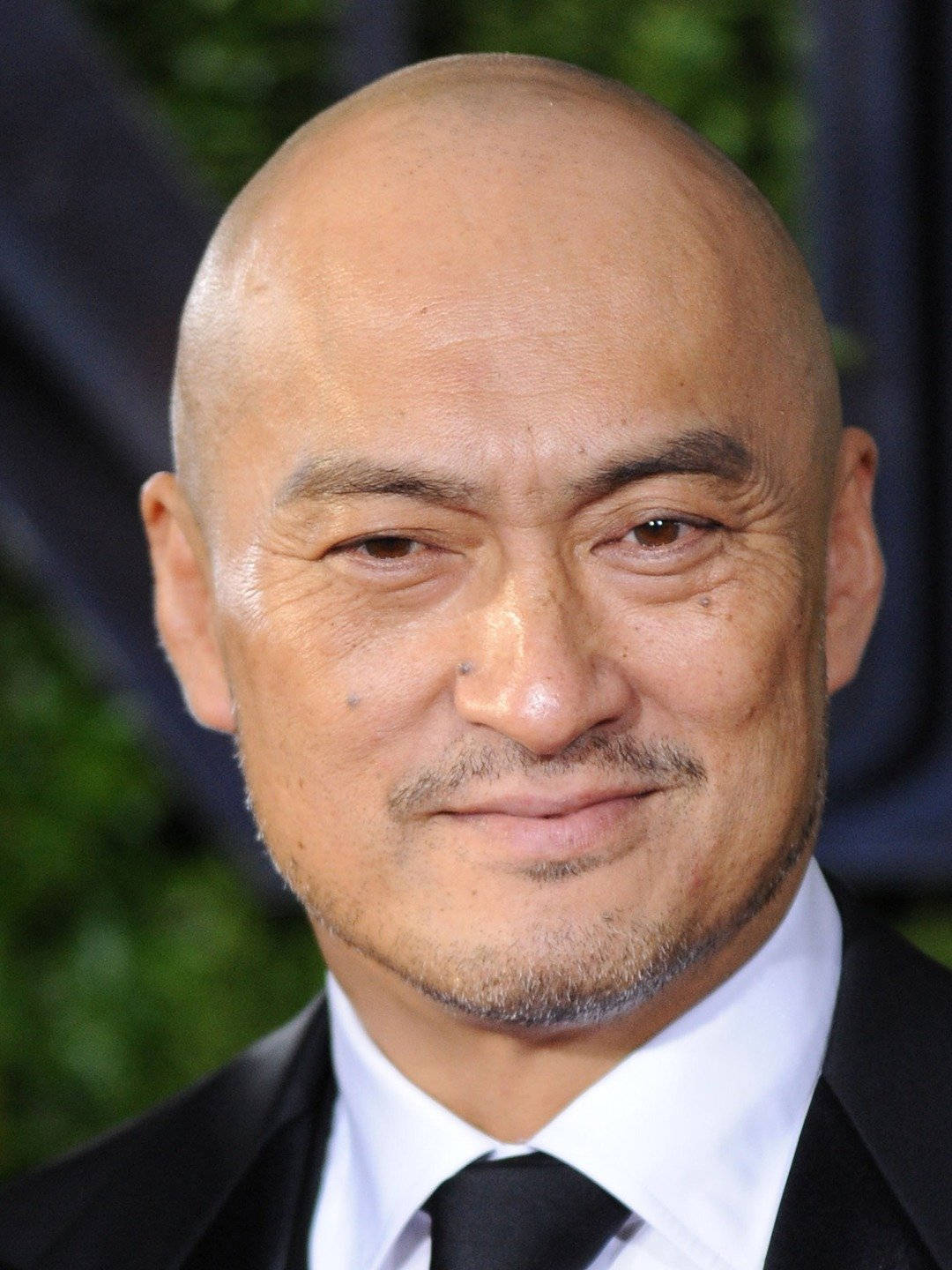 Ken Watanabe, black suit, close-up portrait, HD Phone Wallpaper