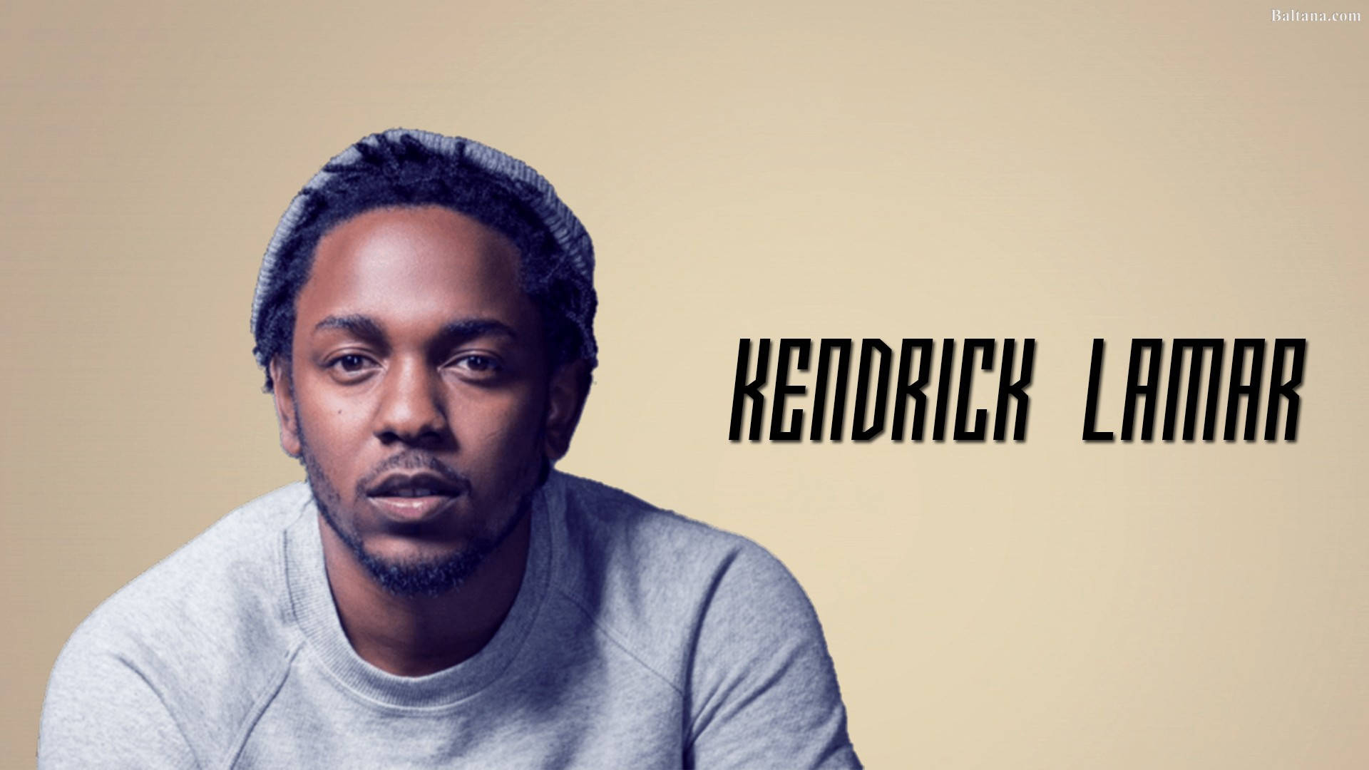 Kendrick Lamar, gray beanie, sweatshirt, Full HD Desktop Wallpaper