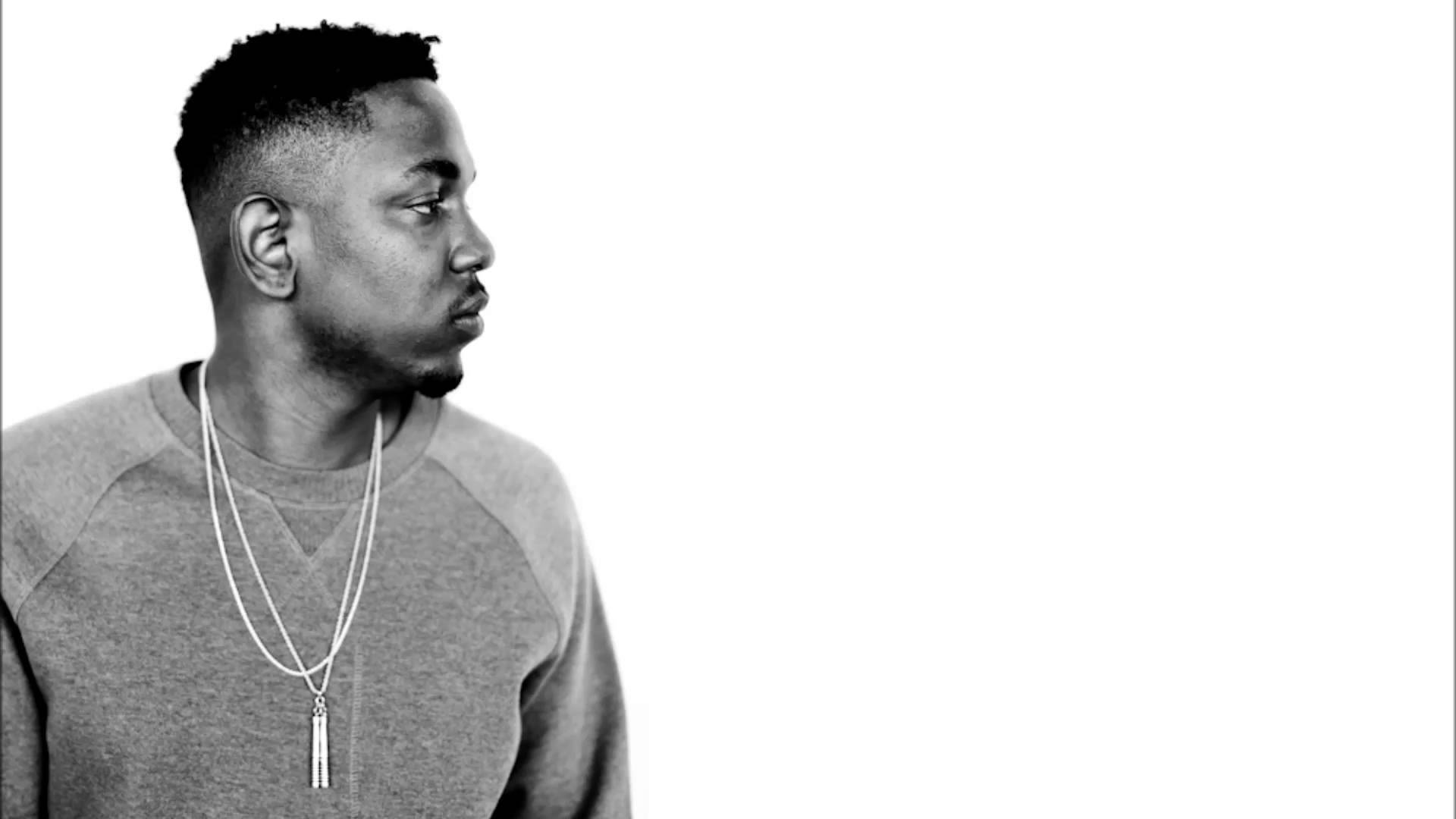 Kendrick Lamar, white, sweater, Full HD Desktop Wallpaper