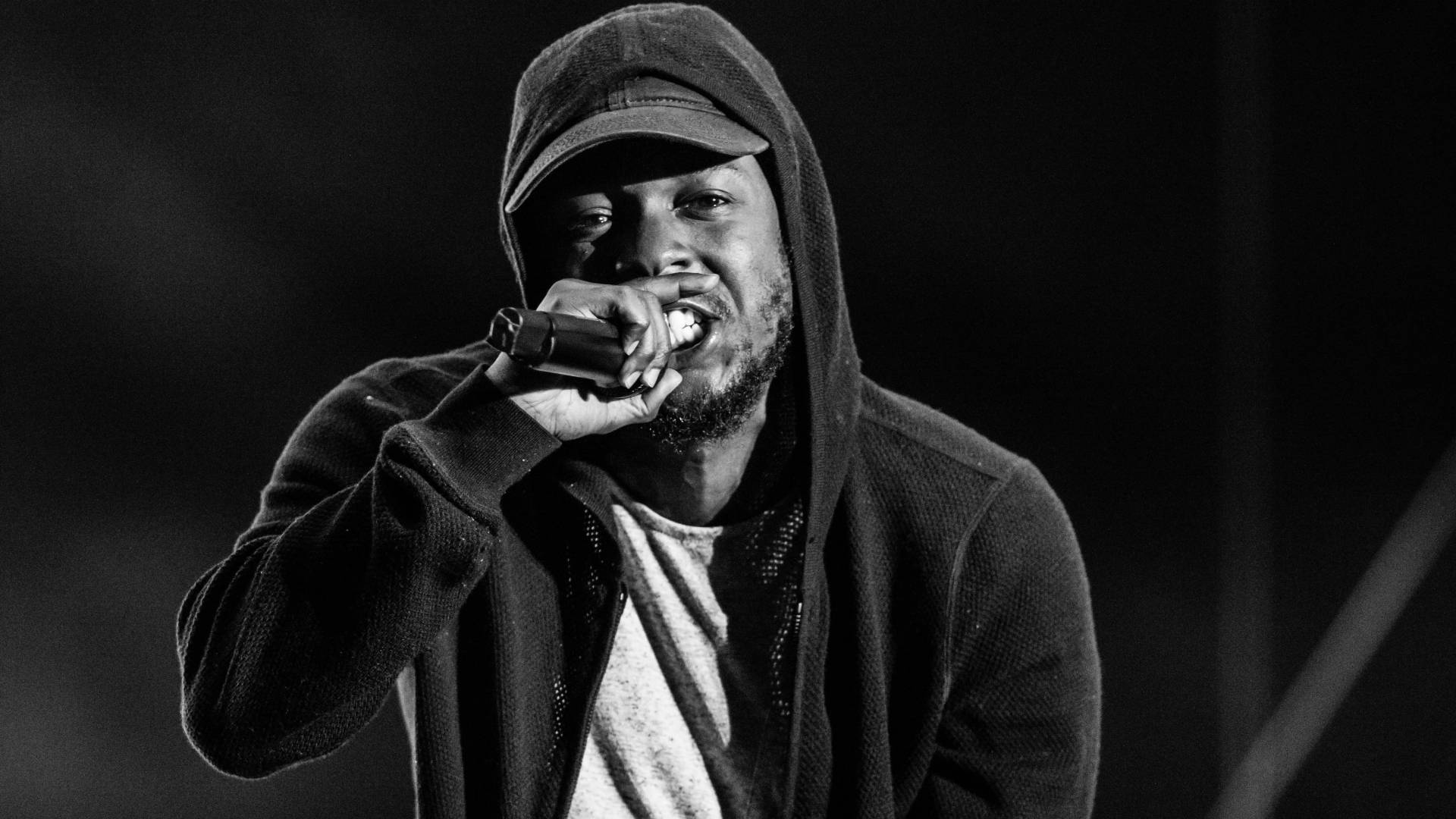Kendrick Lamar, male rapper, close-up, Full HD Desktop Wallpaper