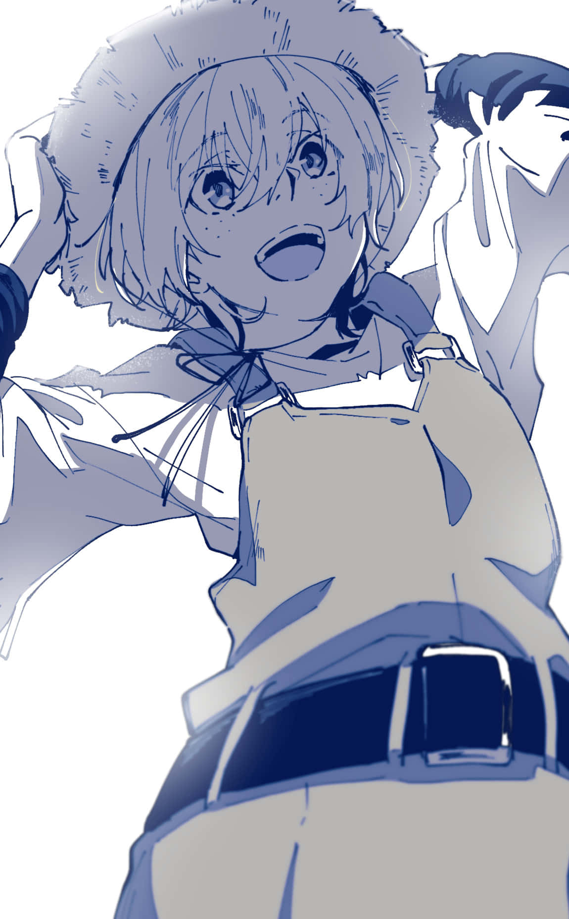 Kenji Miyazawa, anime girl, short hair, HD Phone Wallpaper