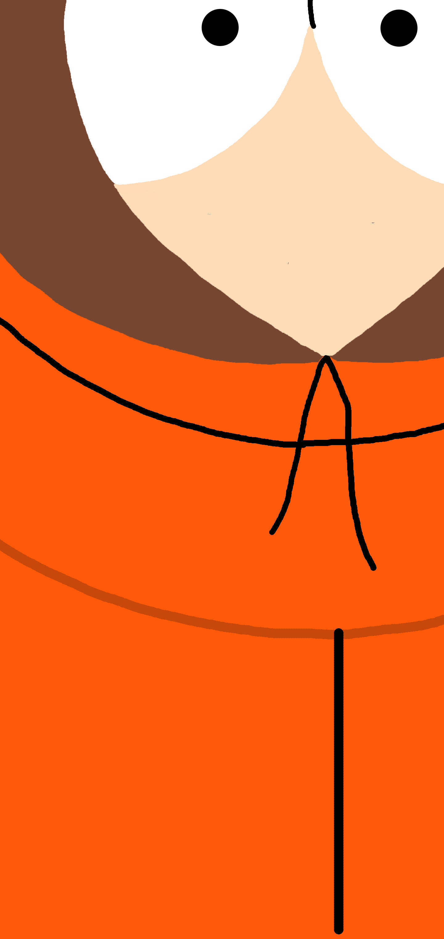Kenny mccormick, orange hooded sweatshirt, drawstring, 2K Phone Wallpaper