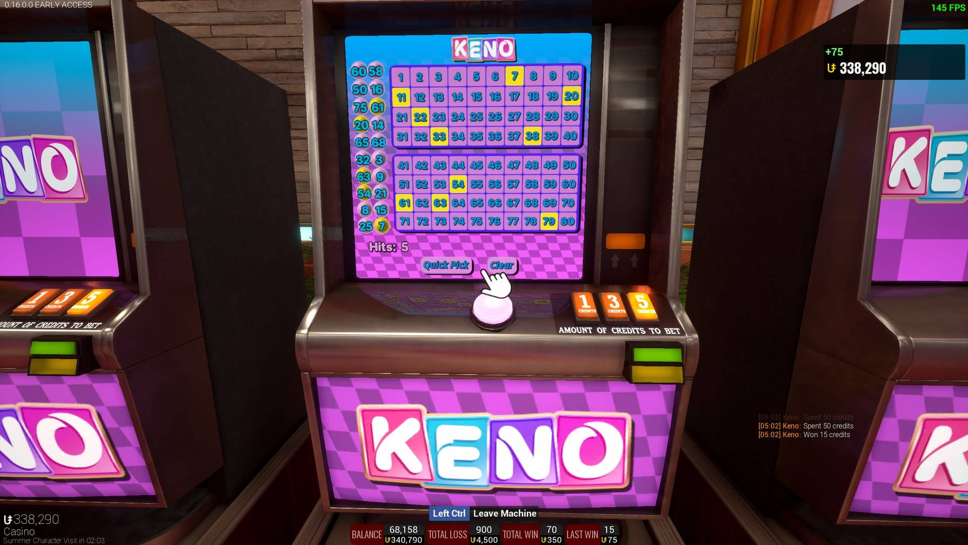 purple keno machine, glowing purple grid, cartoon hand cursor, Full HD Desktop Wallpaper