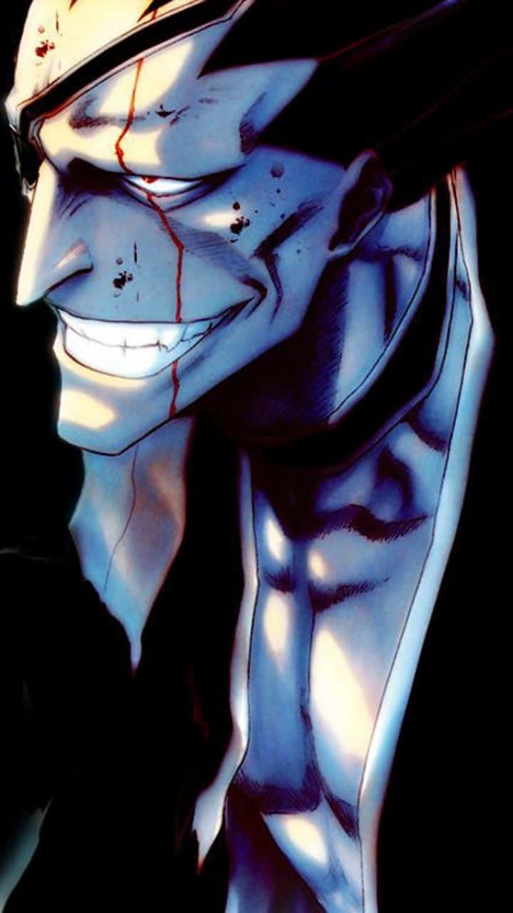 Kenpachi Zaraki, Sword, bloodied grin, HD Phone Wallpaper